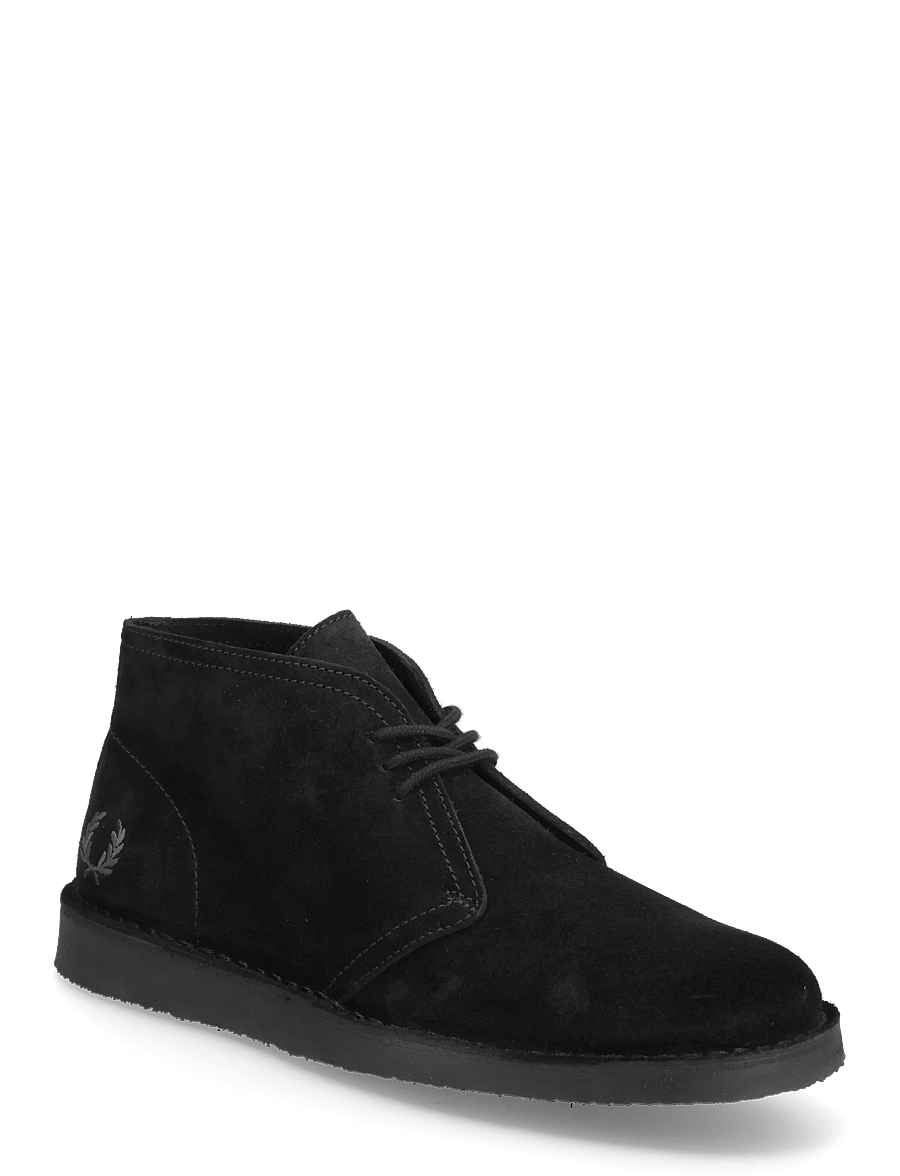 Fred Perry - HAWLEY SUEDE - desert boots - black - 0