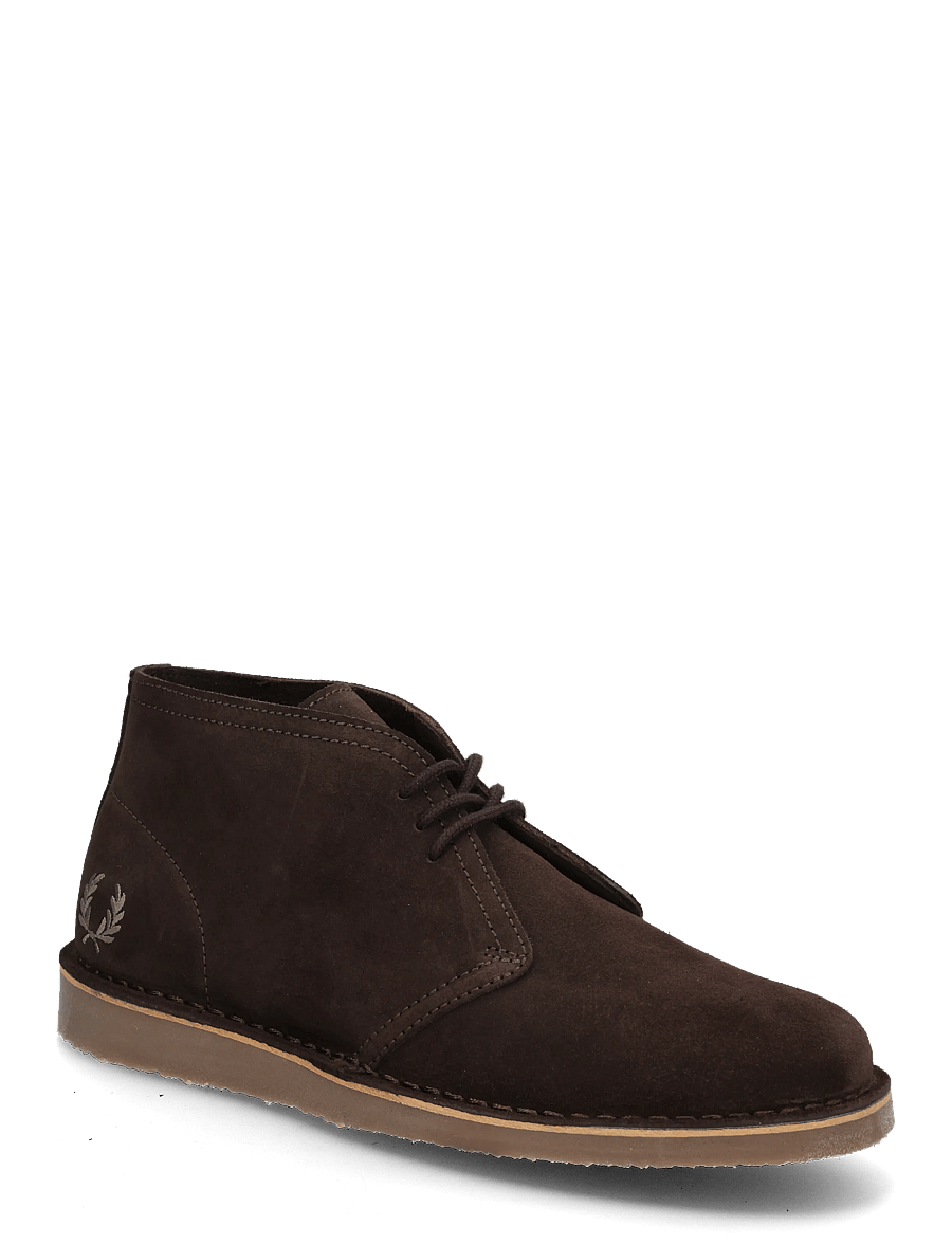 Fred Perry - HAWLEY SUEDE - desert boots - rich brown - 0