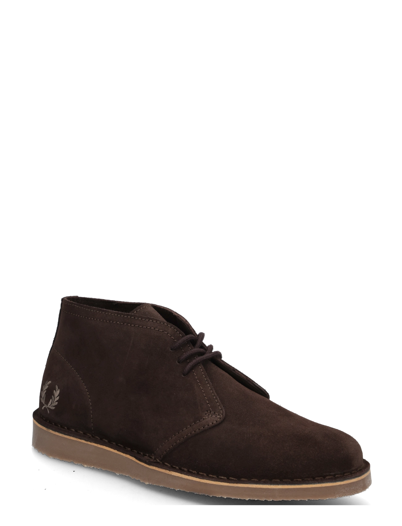 Fred Perry HAWLEY SUEDE - Schuhe - RICH BROWN / brown