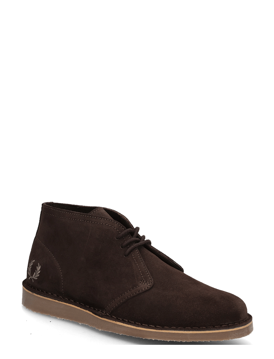 Fred Perry - HAWLEY SUEDE - desert boots - rich brown - 0