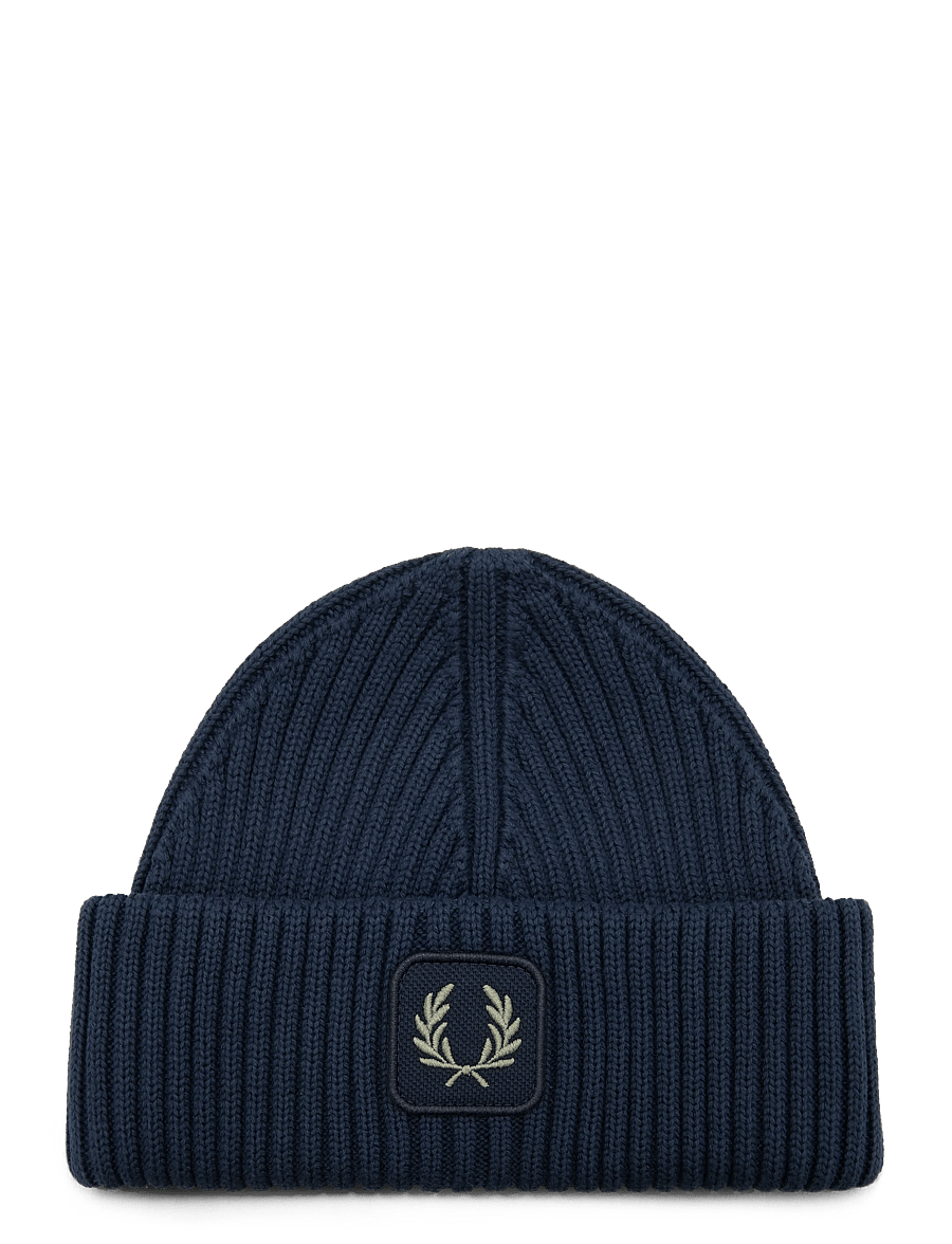 Fred Perry - COTTON RIBBED BEANIE - nach anlass kaufen - dark airforce - 0