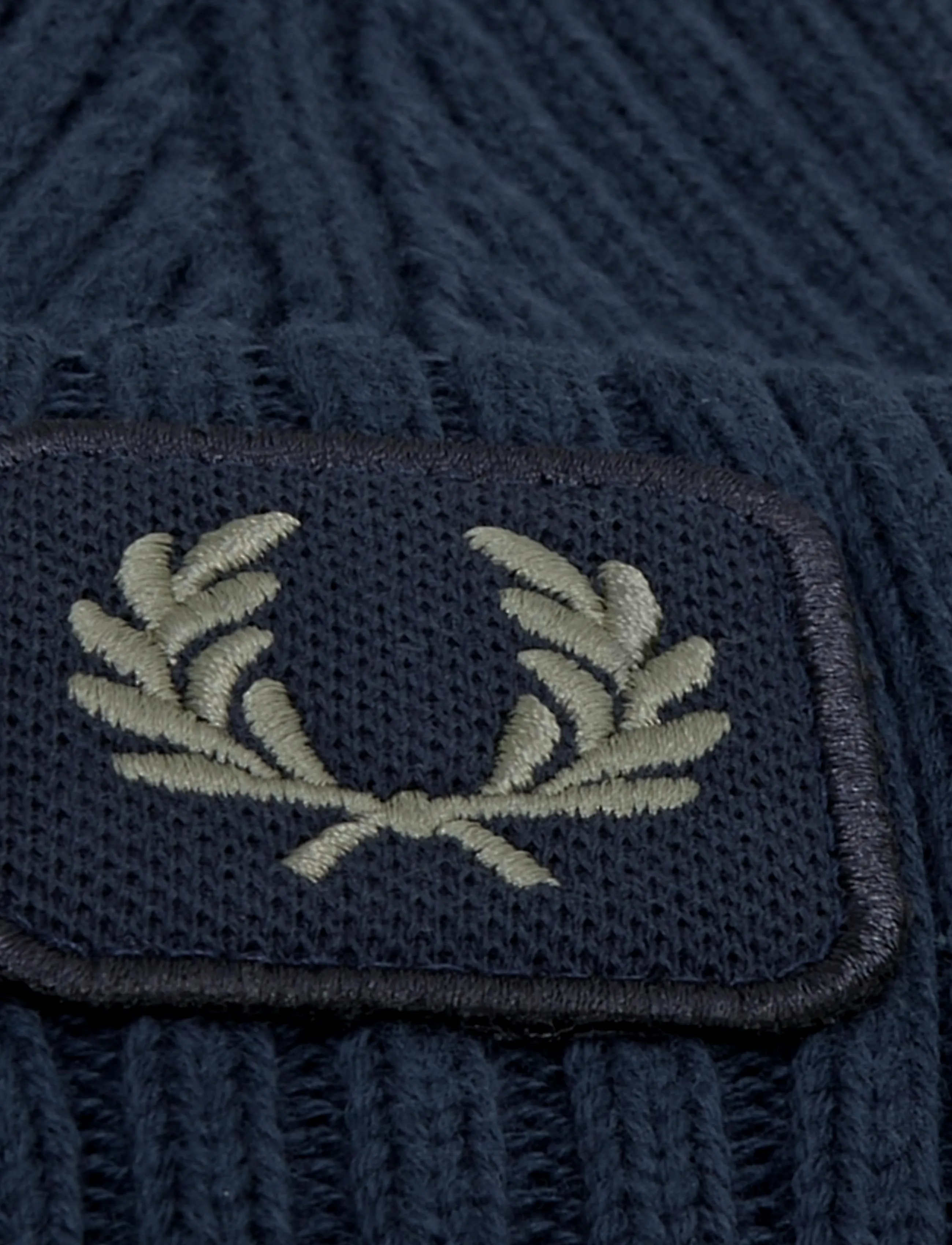 Fred Perry - COTTON RIBBED BEANIE - nach anlass kaufen - dark airforce - 2