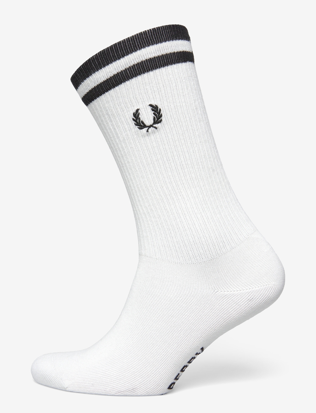 Fred Perry - TIPPED SPORTS SOCK - sokker - snowwhite/black - 0