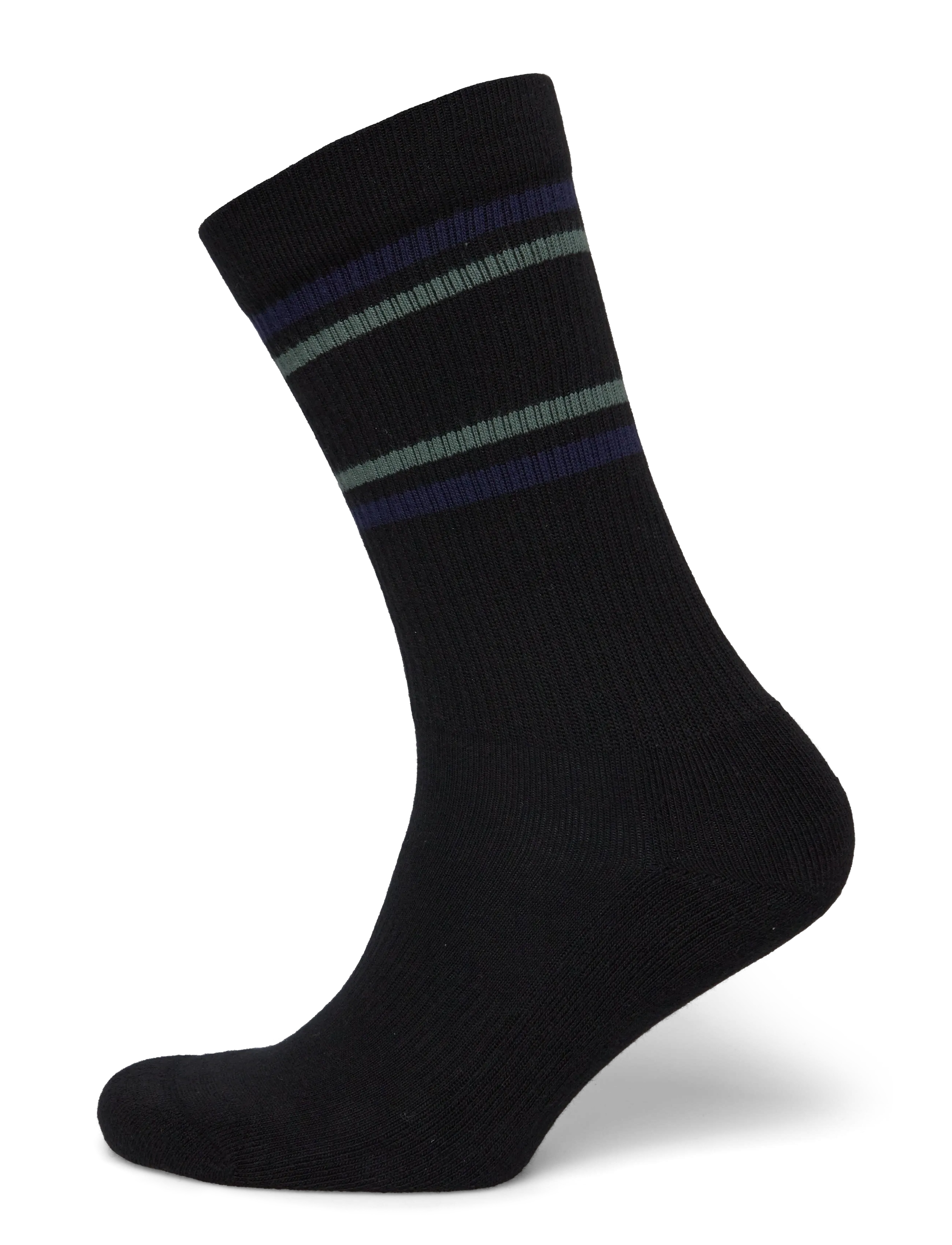 Fred Perry - RIBBED SPORTS SOCK - laveste priser - black - 1