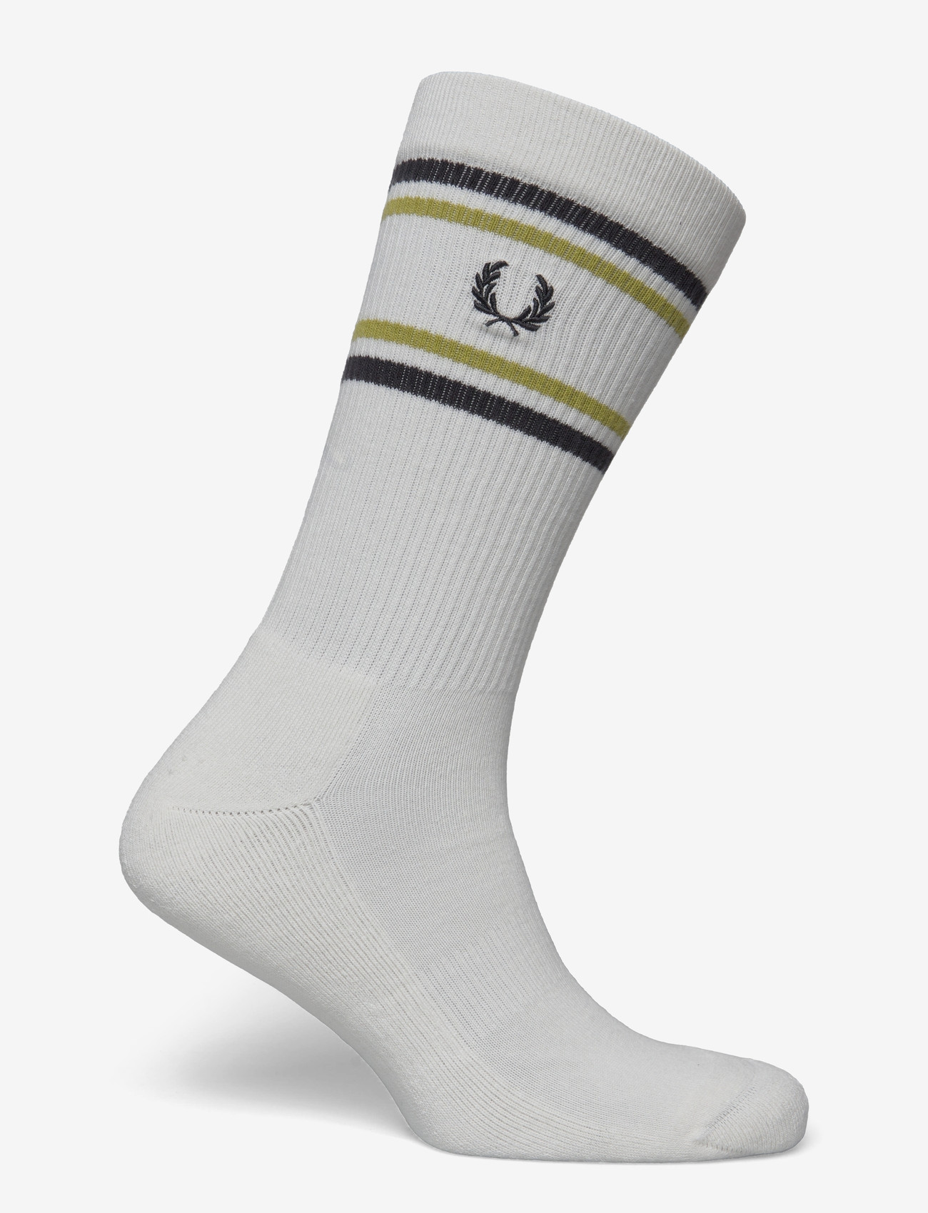 Fred Perry - RIBBED SPORTS SOCK - klassikalised sokid - light ecru - 0