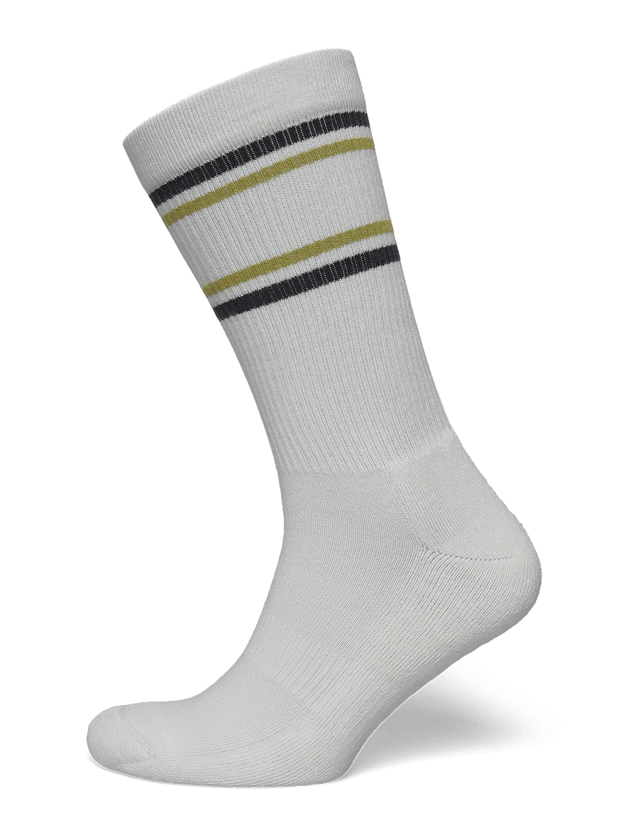 Fred Perry - RIBBED SPORTS SOCK - strümpfe - light ecru - 1