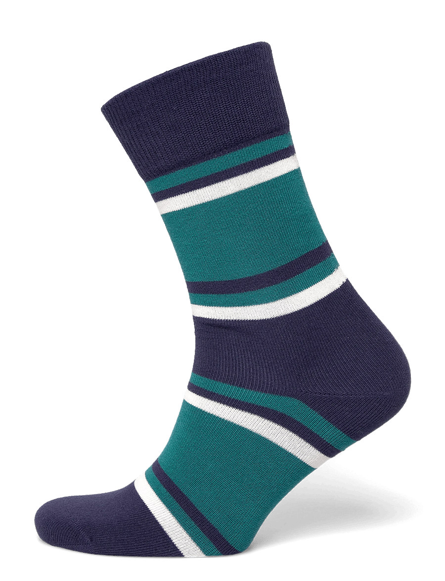 Fred Perry - TENNIS STRIPES SOCK - strümpfe - tennis blue - 0