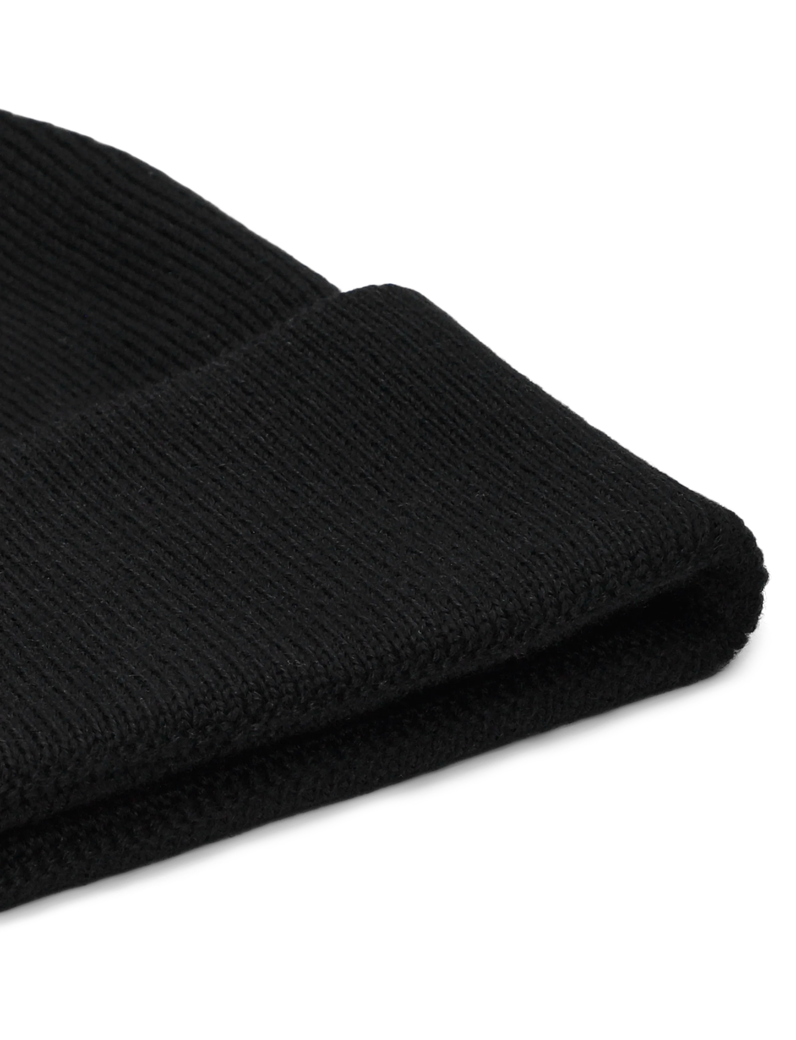 Fred Perry - CLASSIC MERINO WOOL BEANIE - black/snowwhite - 2