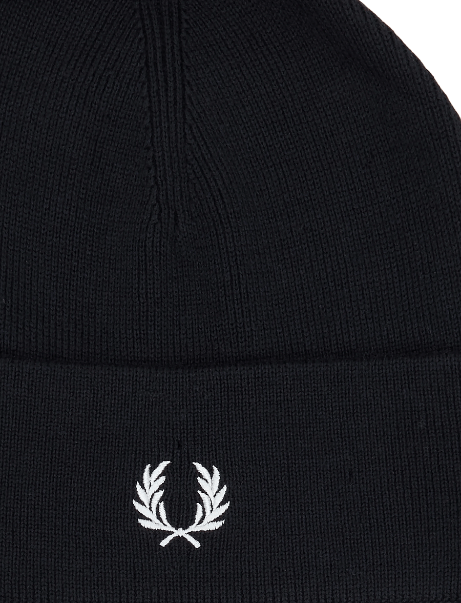 Fred Perry - CLASSIC MERINO WOOL BEANIE - nach anlass kaufen - navy/ snow white - 2