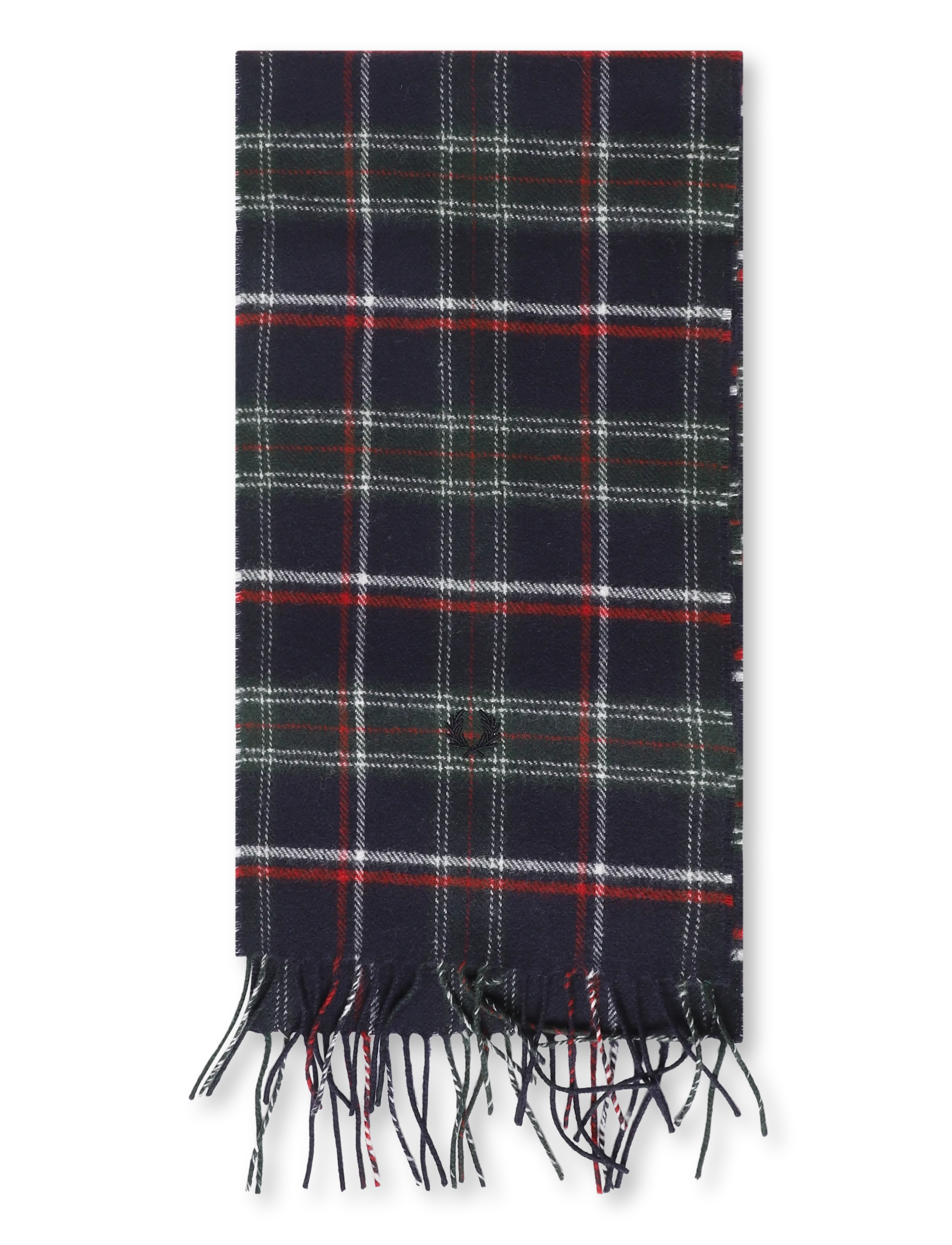 Fred Perry LAMBSWOOL SCARF - Shop efter anledning - FREDPERRY TARTAN / navy