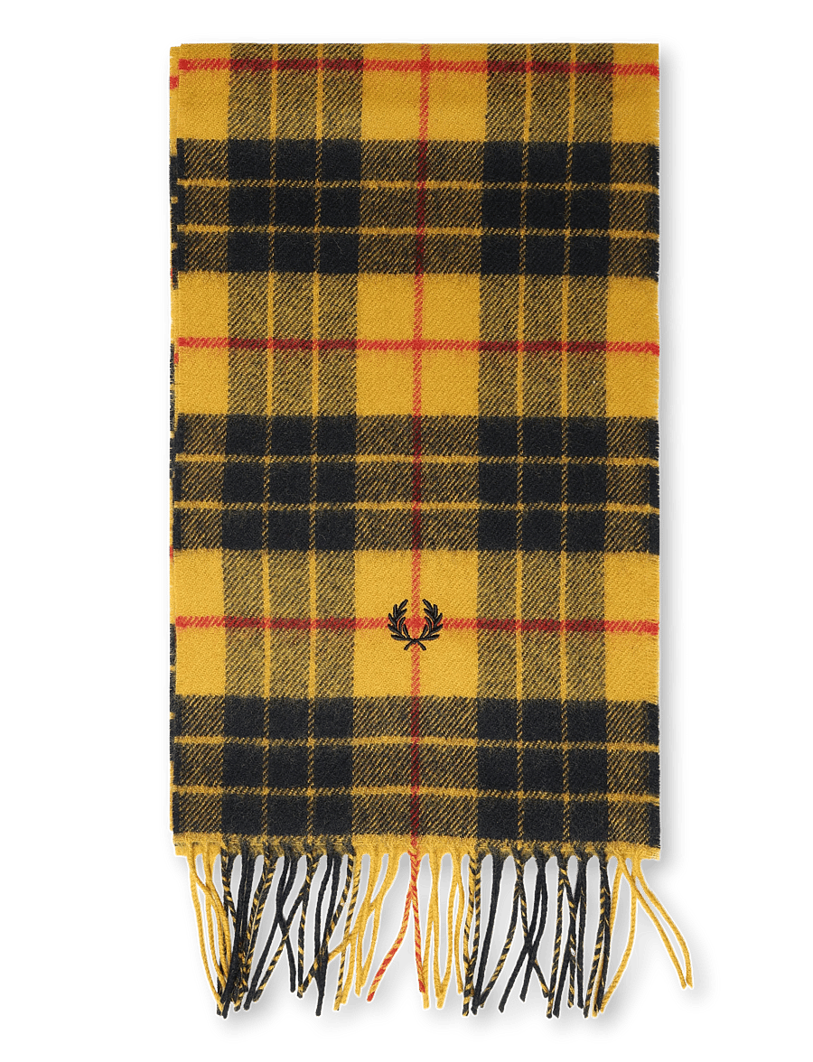 Fred Perry - LAMBSWOOL SCARF - gold - 0