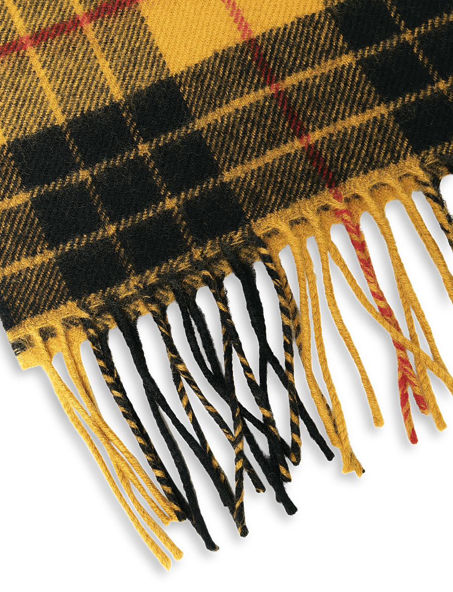 Fred Perry - LAMBSWOOL SCARF - gold - 2