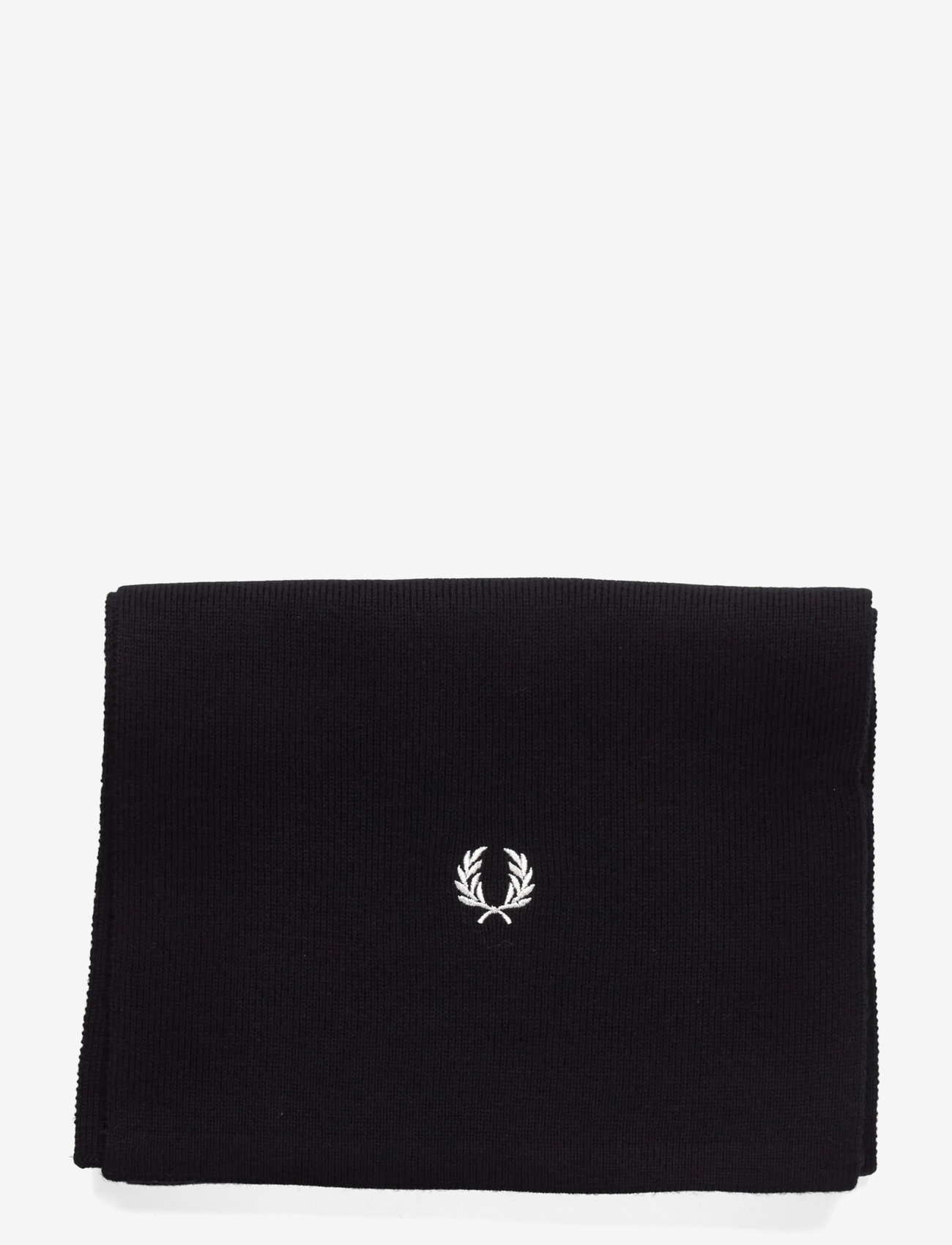 Fred Perry - CLASSIC MERINO WOOL SCARF - winter scarves - navy/ snow white - 1