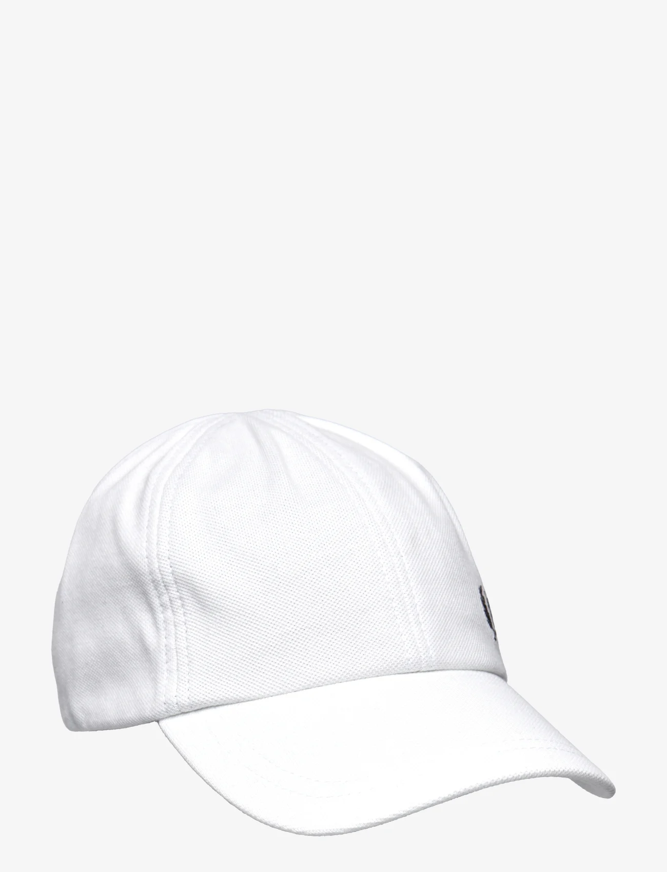 Fred Perry - PIQUE CLASSIC CAP - kepurės su snapeliu - snowwhite/black - 0