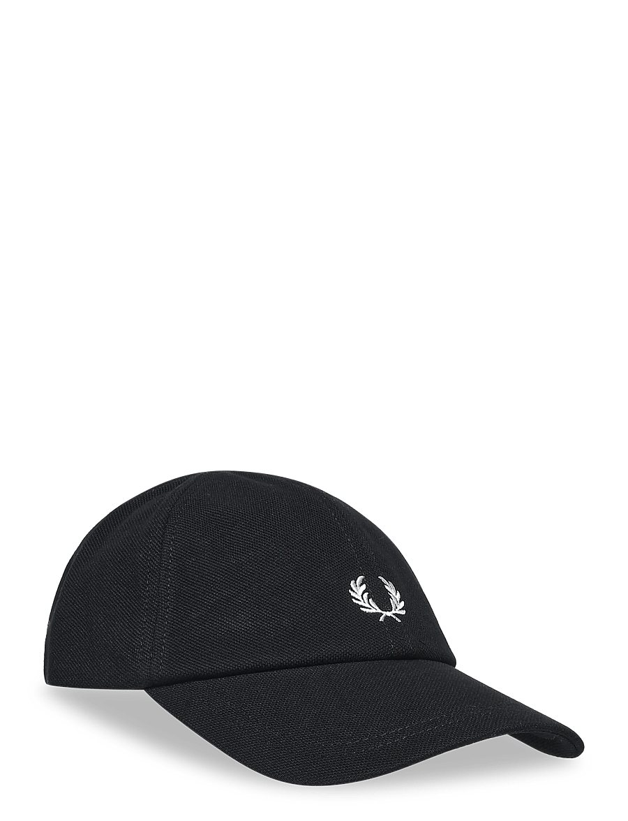 Fred Perry - PIQUE CLASSIC CAP - nokamütsid - black/snowwhite - 0