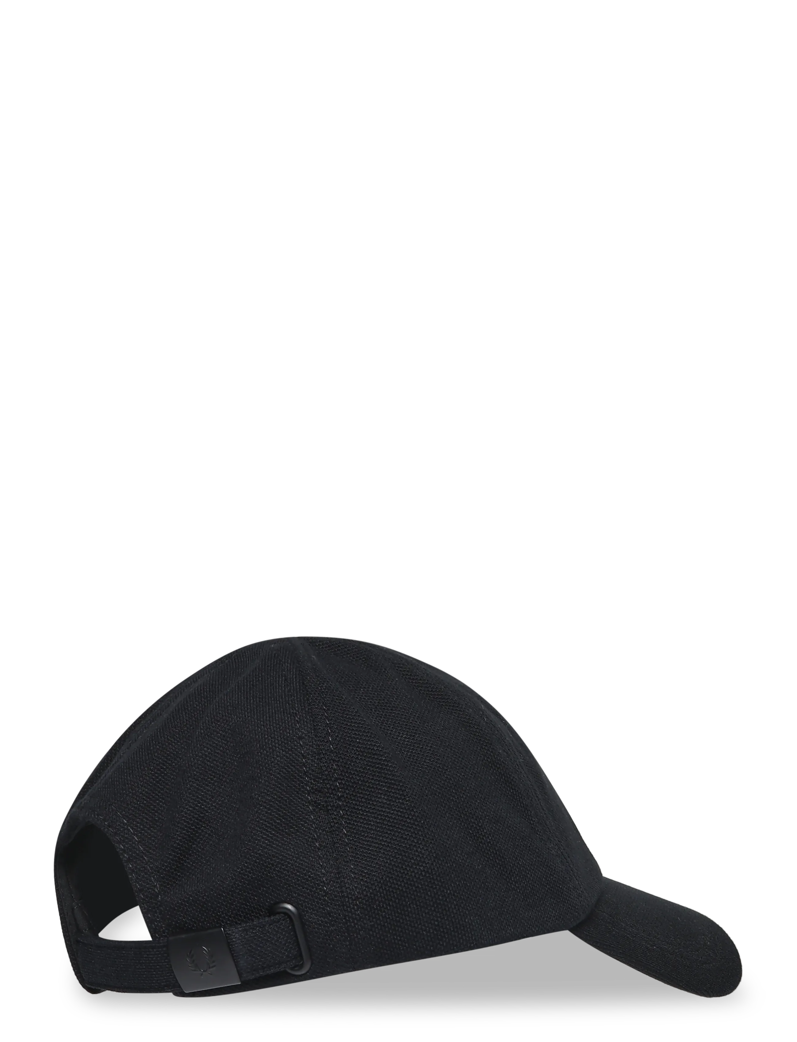 Fred Perry - PIQUE CLASSIC CAP - nokamütsid - black/snowwhite - 1