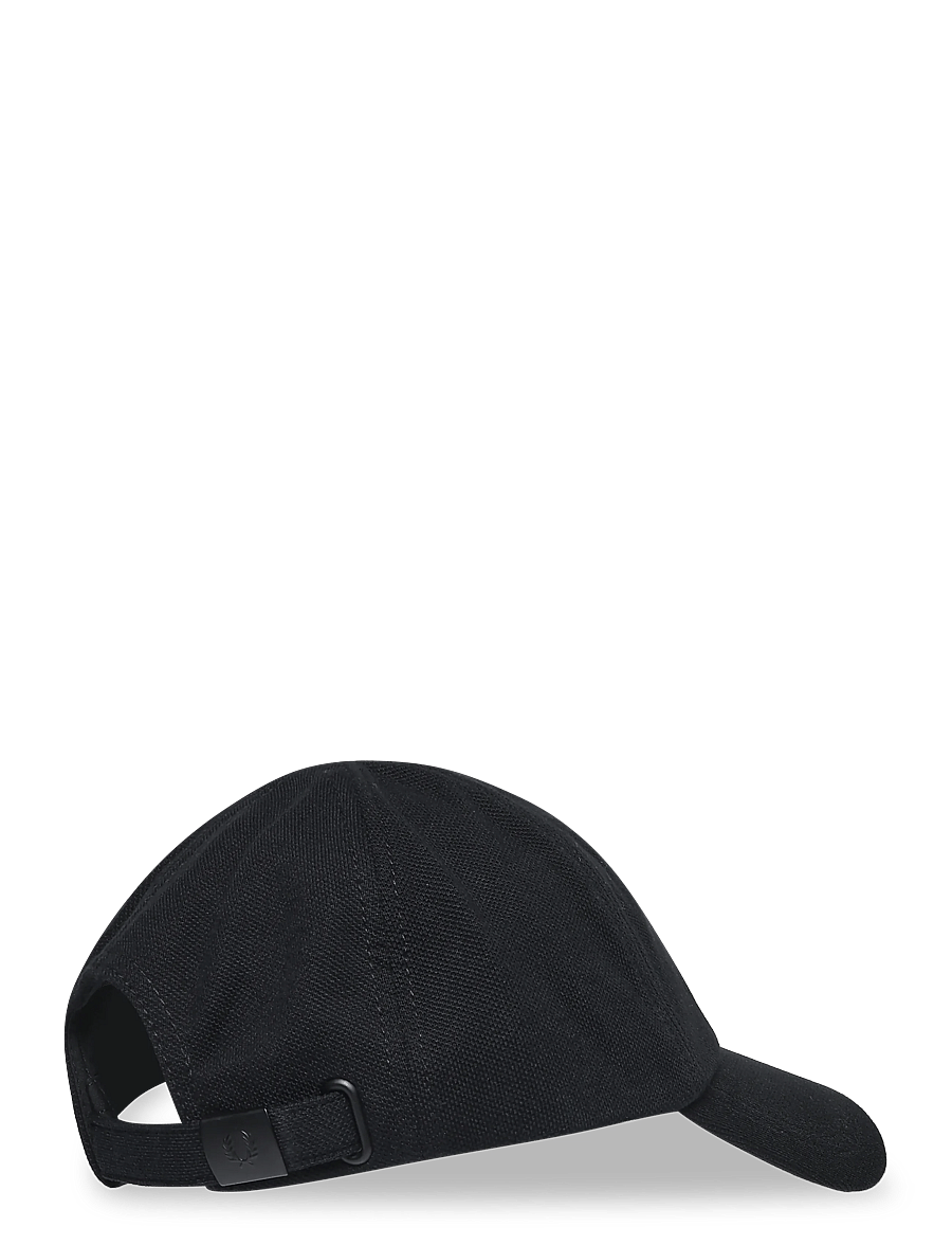 Fred Perry - PIQUE CLASSIC CAP - nokamütsid - black/snowwhite - 1