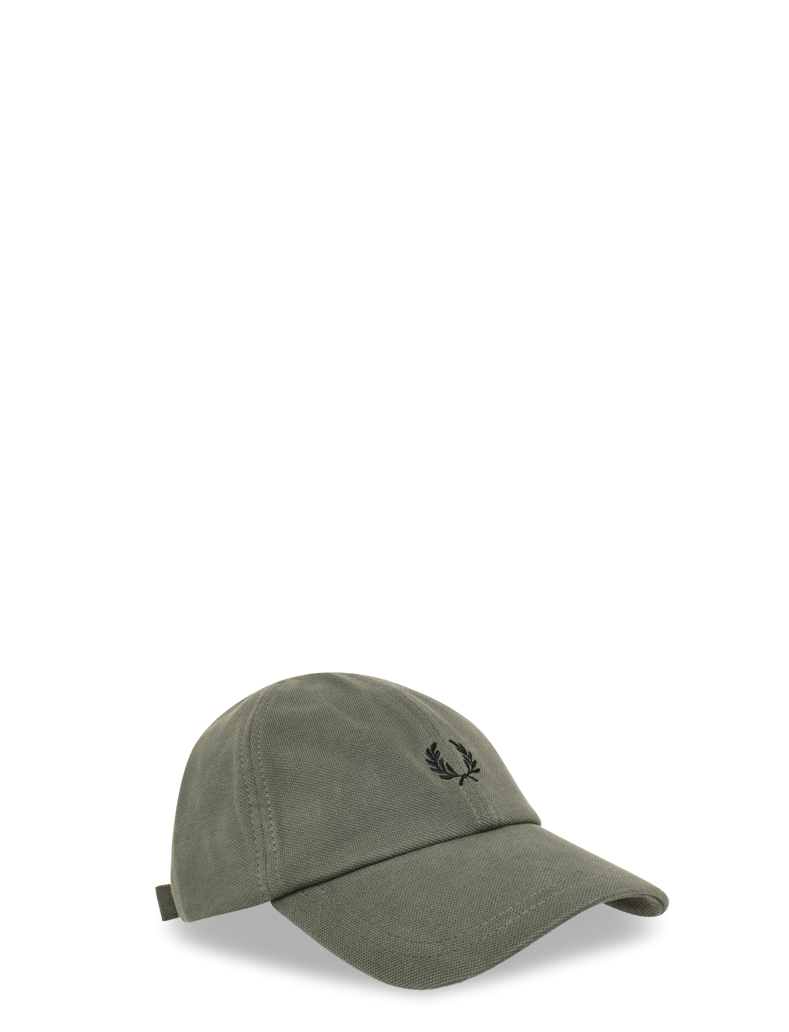 Fred Perry PIQUE CLASSIC CAP - Fred Perry - LRLWRTHGREEN/BLK / khaki/green