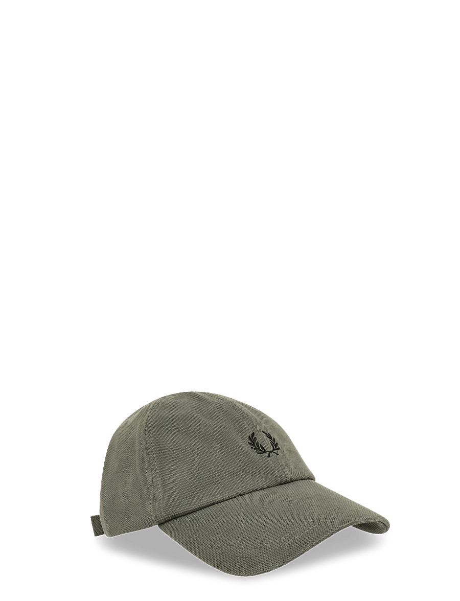 Fred Perry - PIQUE CLASSIC CAP - kepsar - lrlwrthgreen/blk - 0
