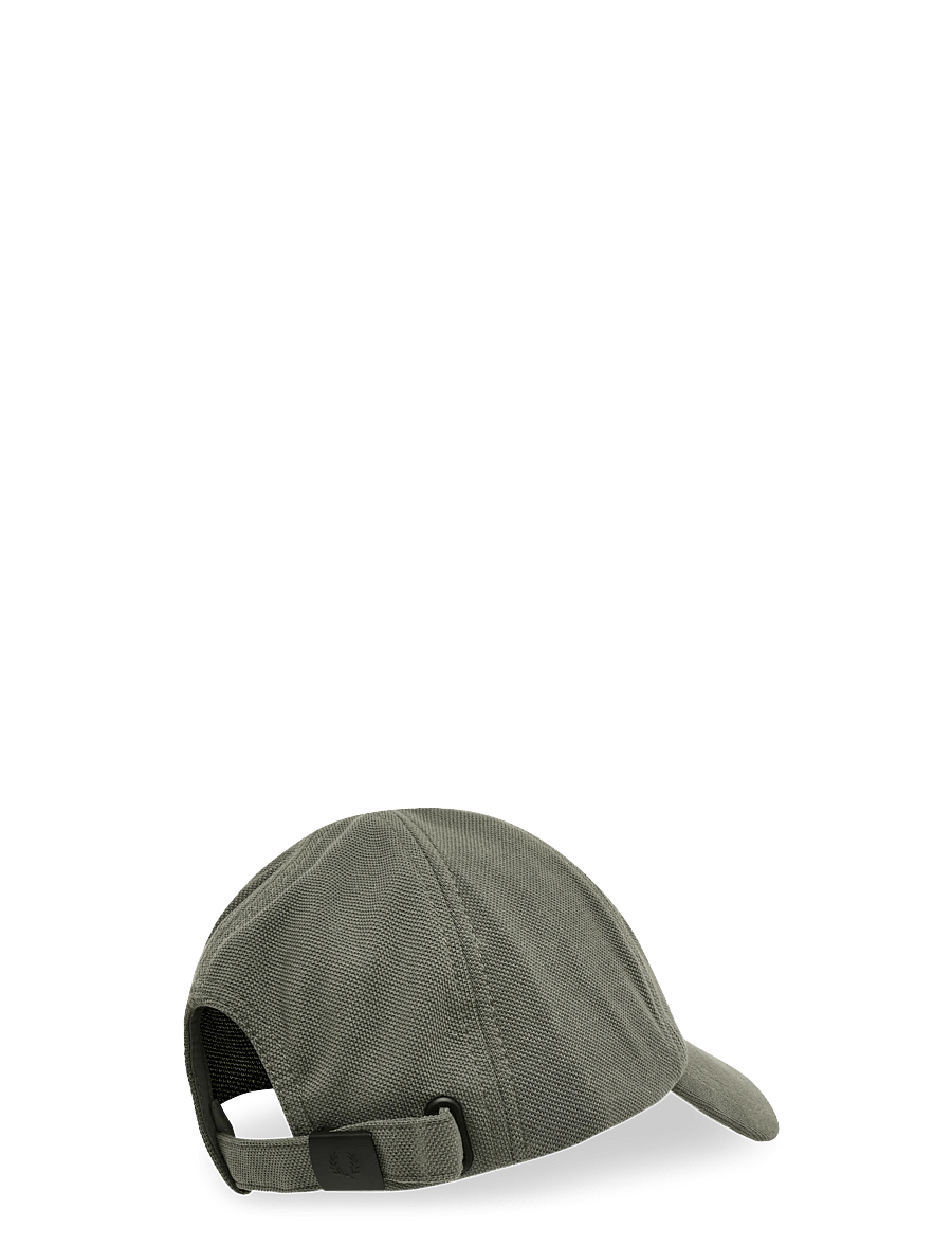 Fred Perry - PIQUE CLASSIC CAP - kepsar - lrlwrthgreen/blk - 1