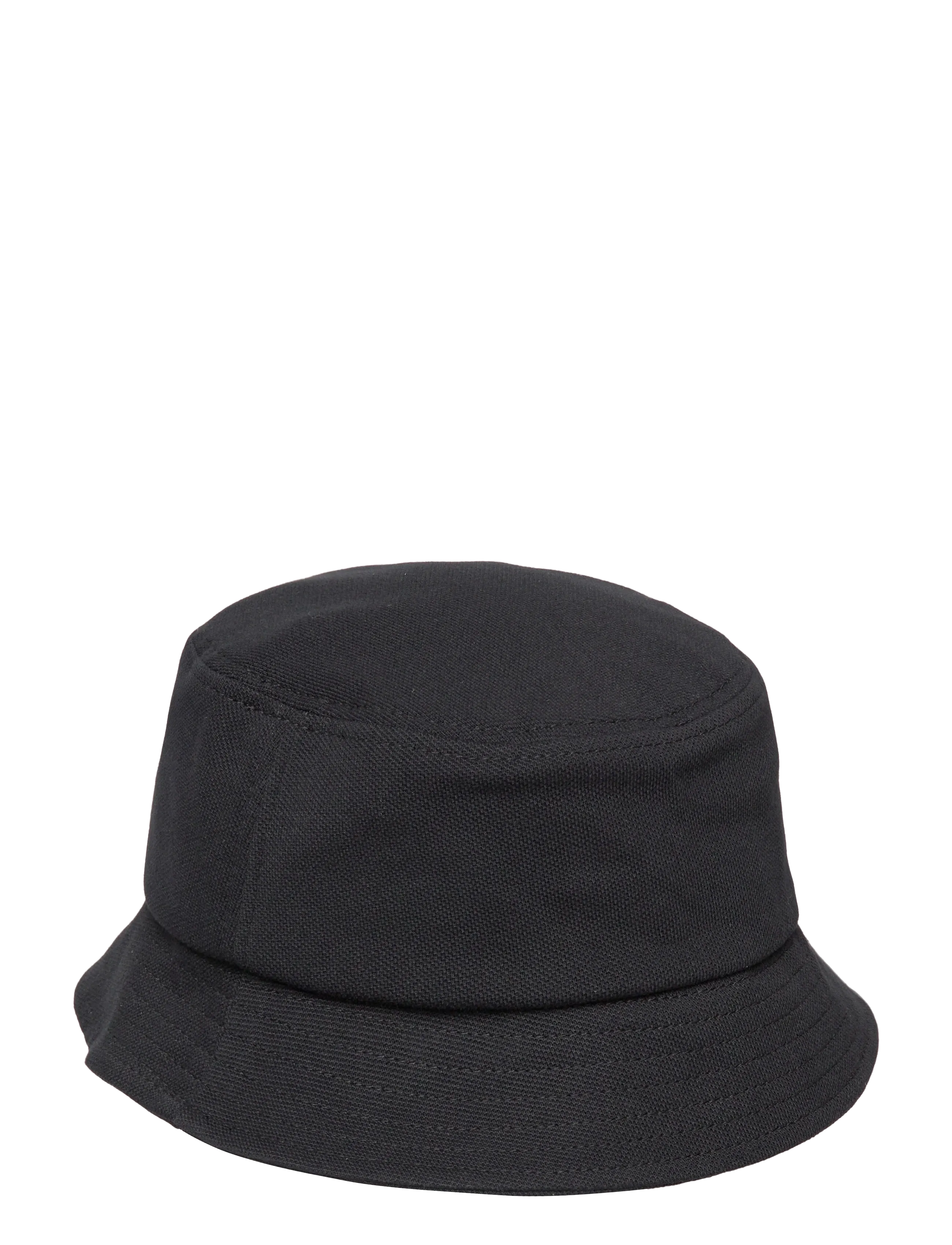 Fred Perry - PIQUE BUCKET HAT - bucket-hattar - black/snowwhite - 1