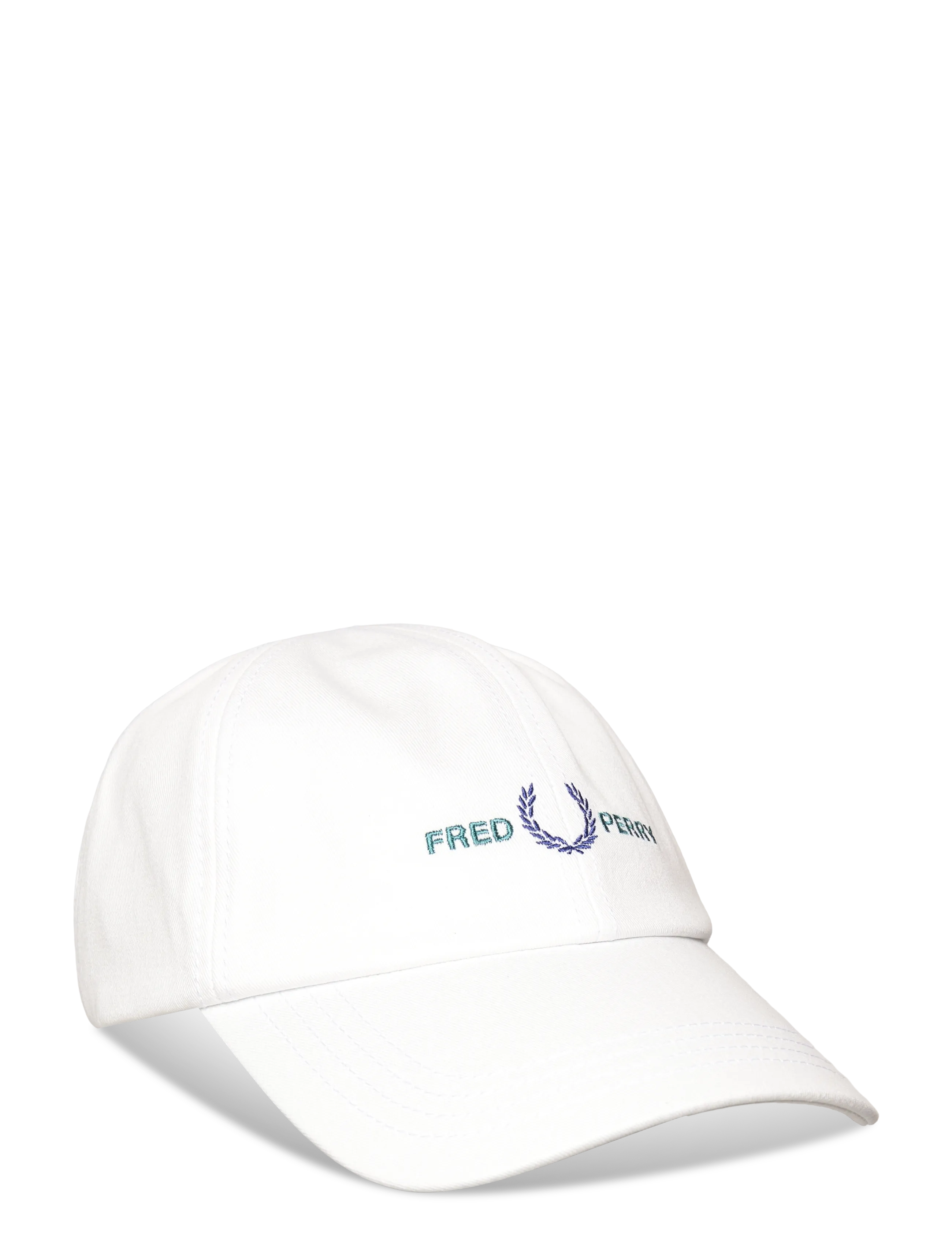 Fred Perry Flp Twill Cap, One Size, Headwear, Weiß - Caps, Männerswear