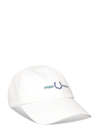 Fred Perry FLP TWILL CAP - Fred Perry - SNOW WHITE / white
