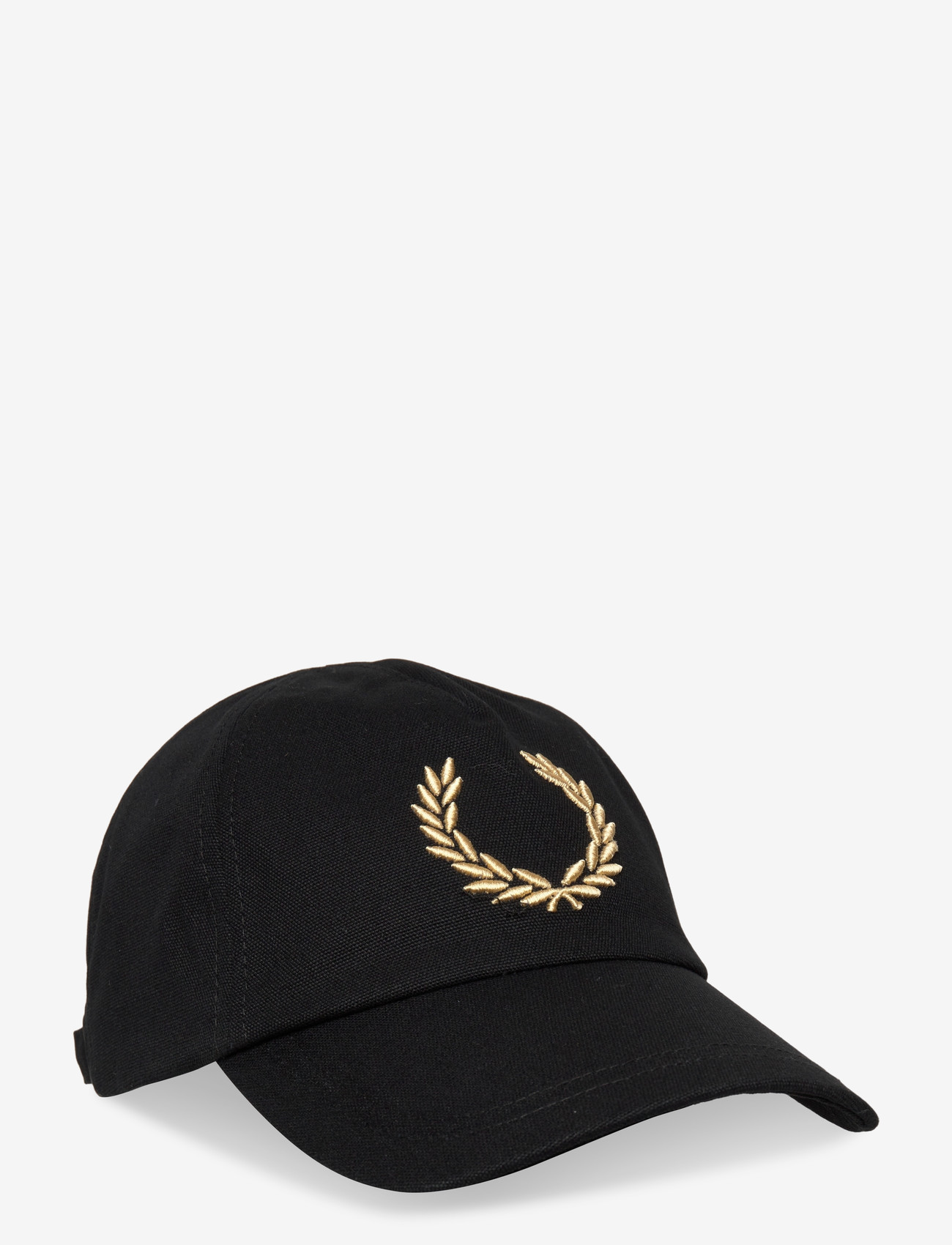 Fred Perry - BOLD BRANDING CANVAS CAP - kasketter - black/champagne - 0