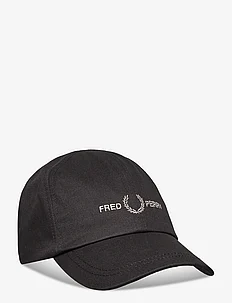 GRAPHIC TWILL CAP, Fred Perry