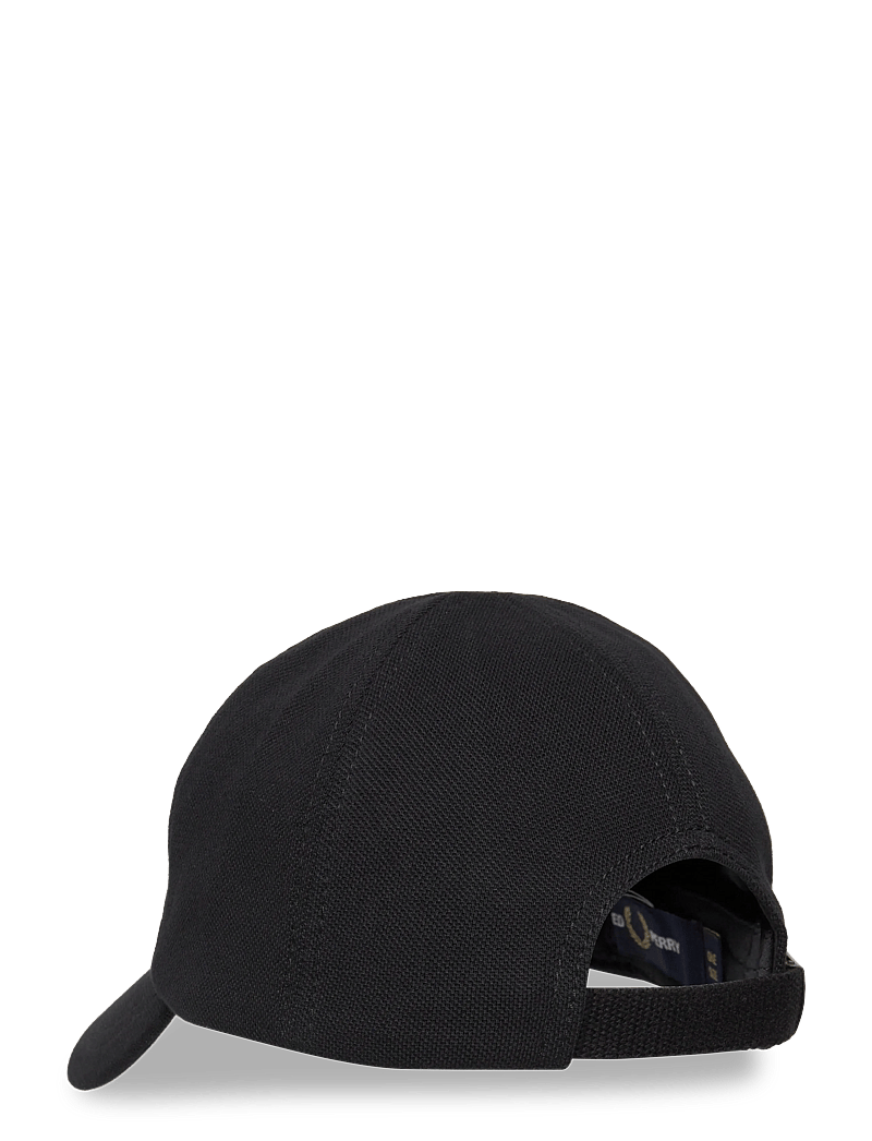 Fred Perry - PIQUE CLASSIC CAP - kepsar - black/shadedston - 1