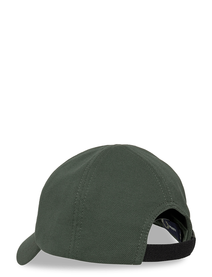 Fred Perry - PIQUE CLASSIC CAP - kappen - court green/navy - 1