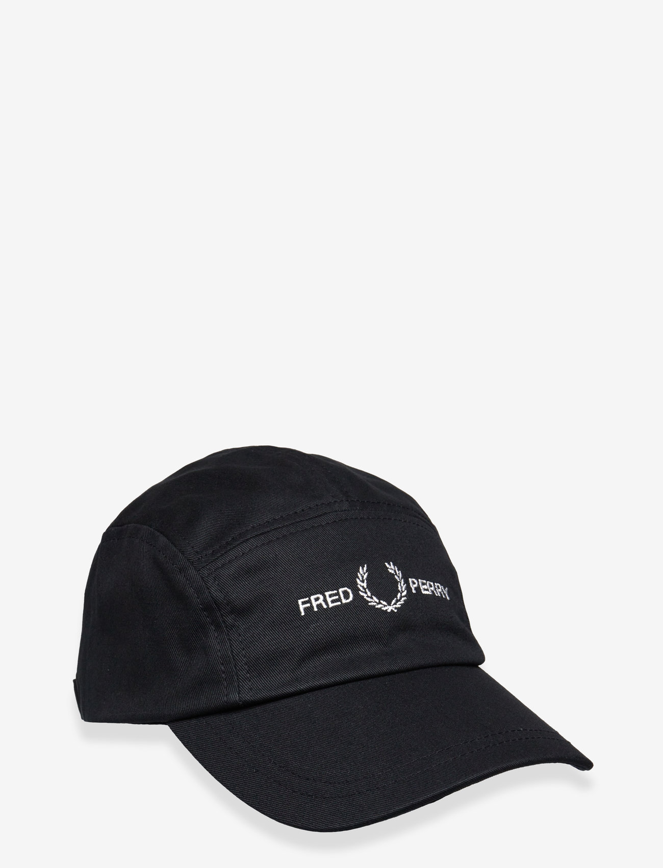 Fred Perry Panel Flp Twill Cap – caps – shop på Booztlet