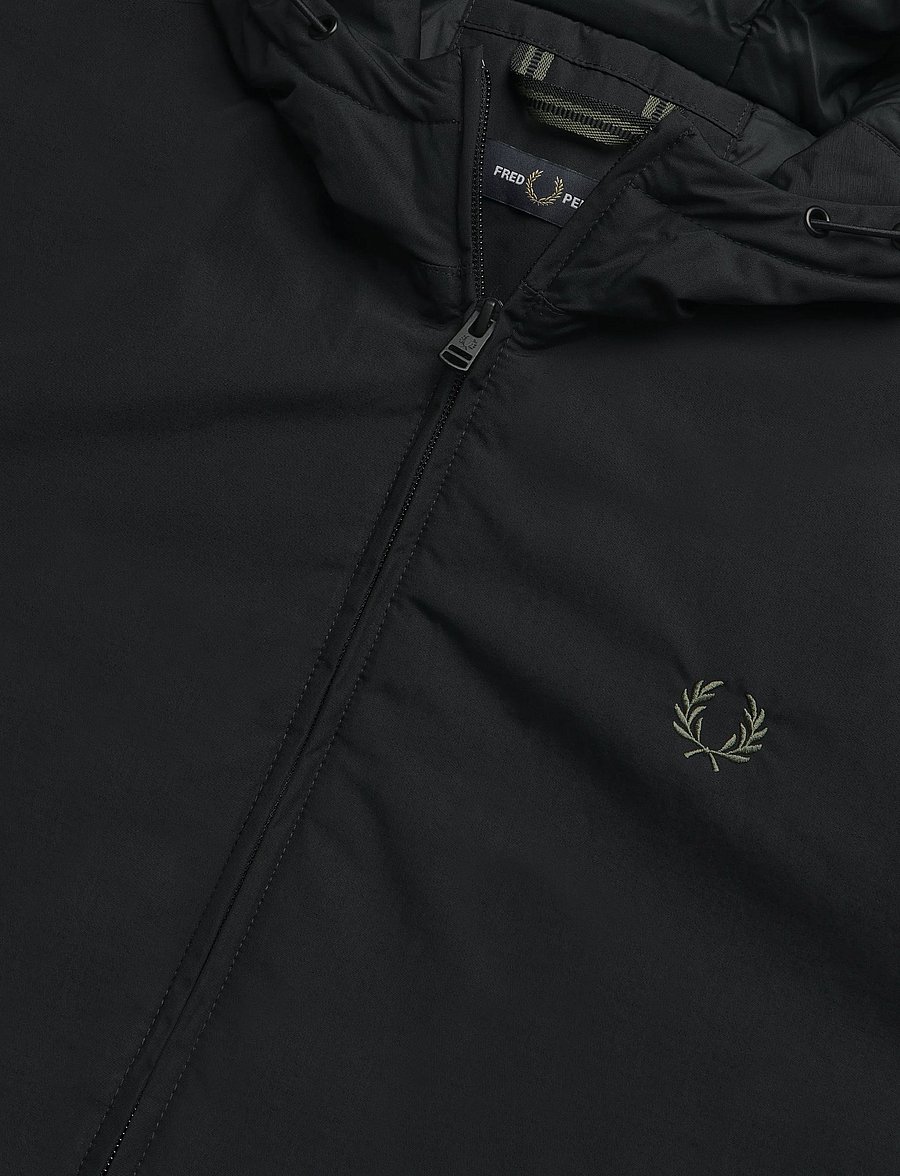 Fred Perry - HOODED BRENTHAM JACKET - dúnjakkar - black - 2