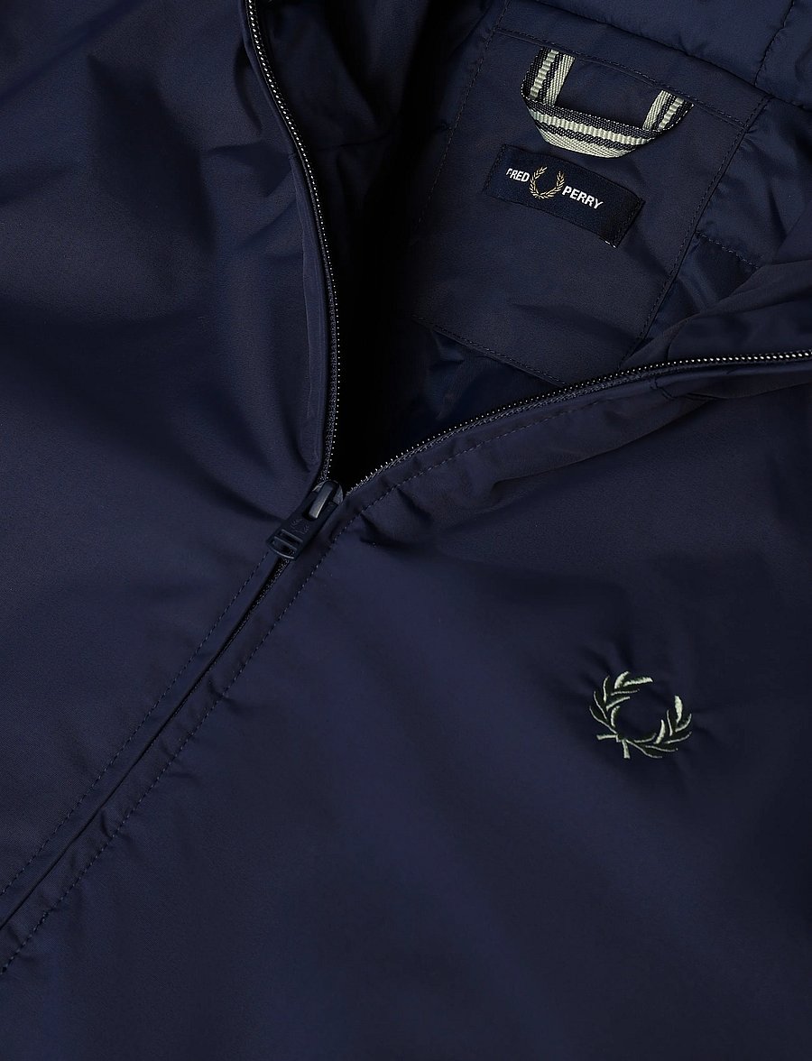 Fred Perry - HOODED BRENTHAM JACKET - daunenjacken - dark airforce - 2