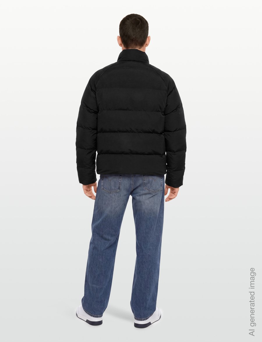 Fred Perry - RAGLAN SLEEVE PADDED JACKET - daunenjacken - black - 4