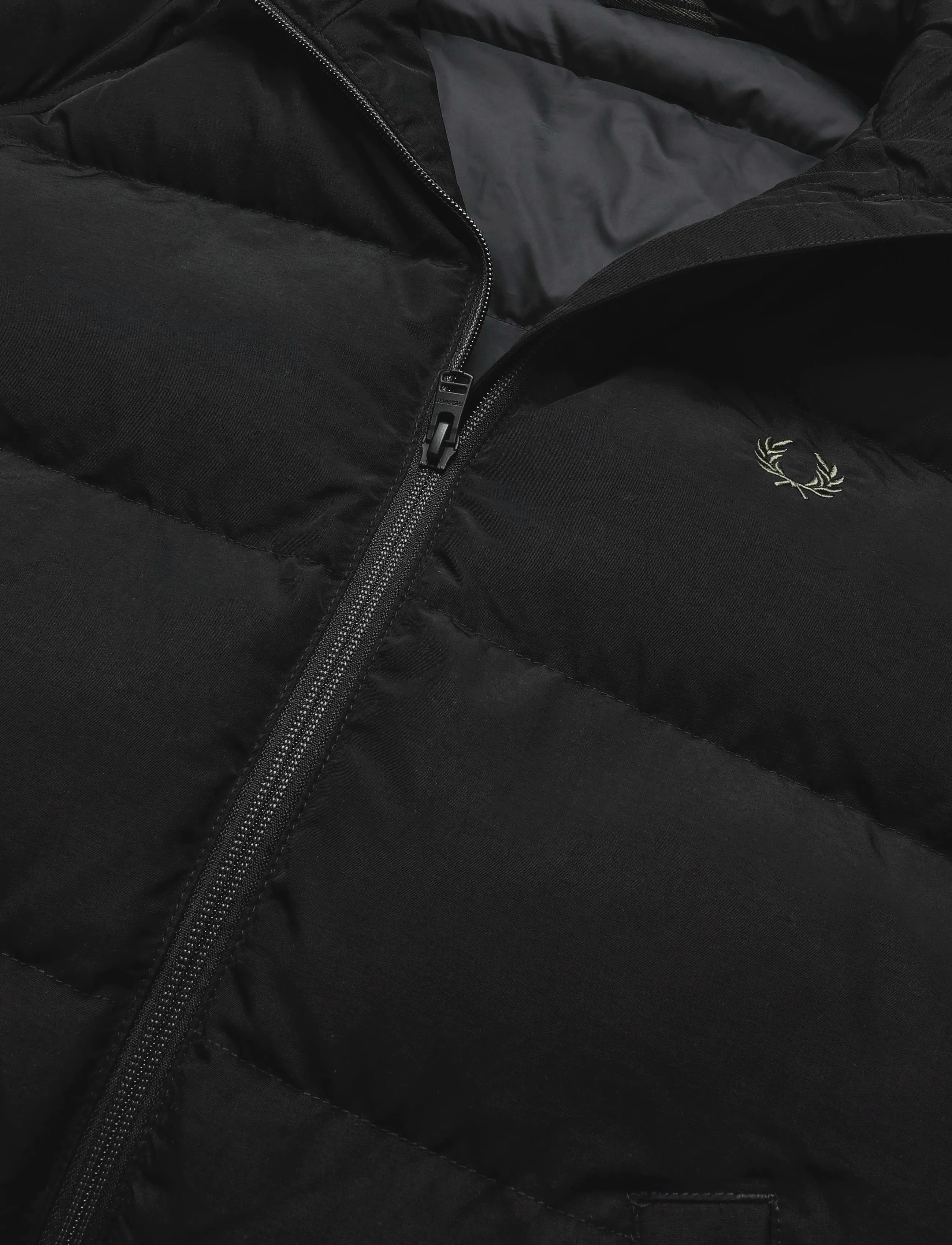 Fred Perry - RAGLAN SLEEVE PADDED JACKET - dunjakker - black - 5