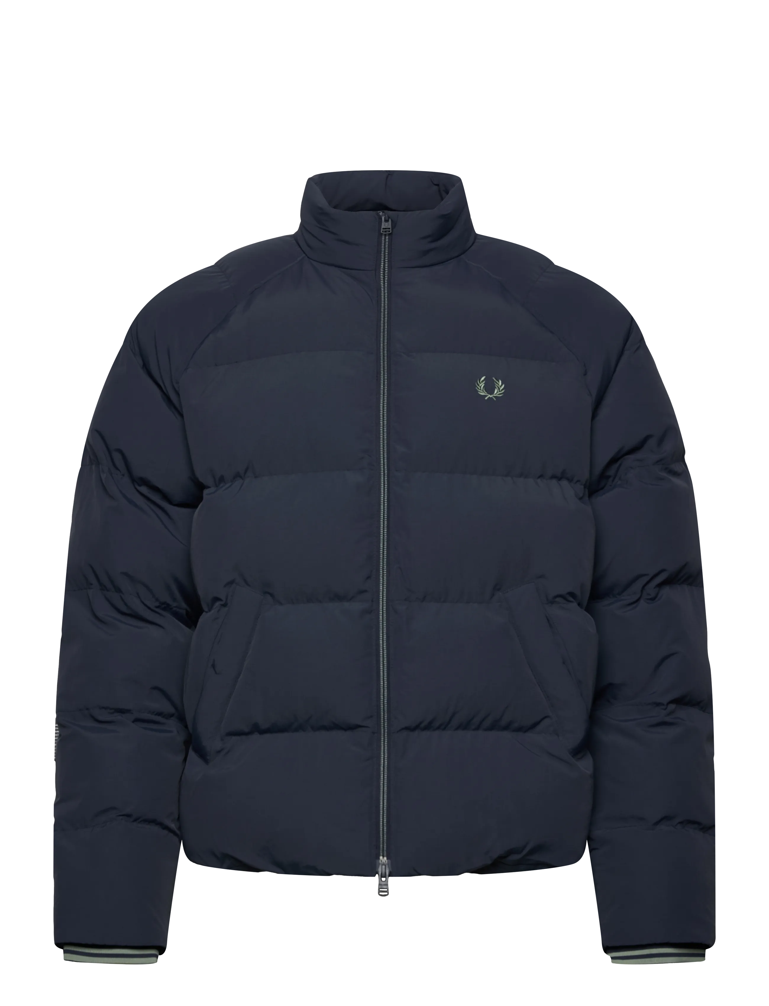 FRED PERRY Raglan Sleeve Gefüttert Jacke Navy - XXL - Herren
