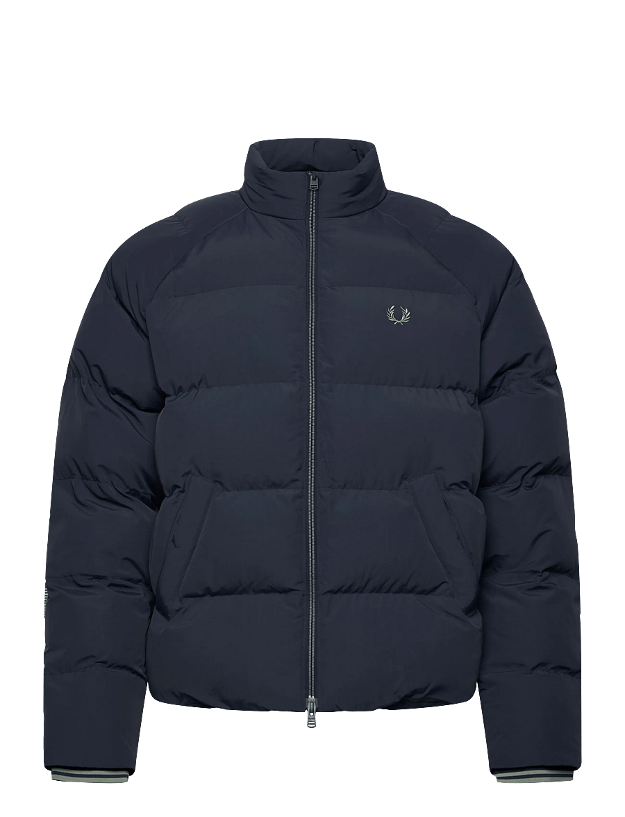 Fred Perry - RAGLAN SLEEVE PADDED JACKET - daunenjacken - dark airforce - 0