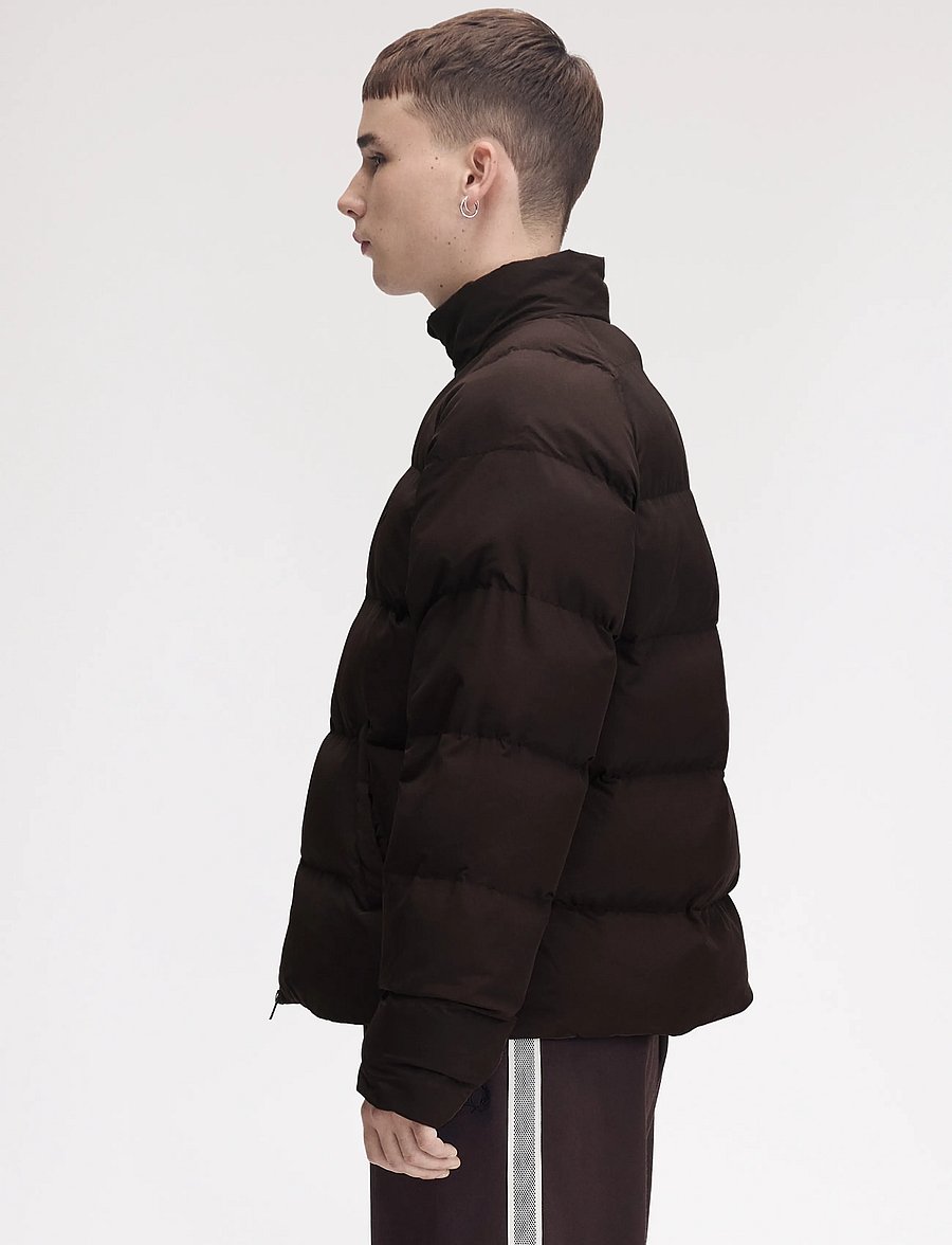 Fred Perry - RAGLAN SLEEVE PADDED JACKET - dunjakker - rich brown - 3