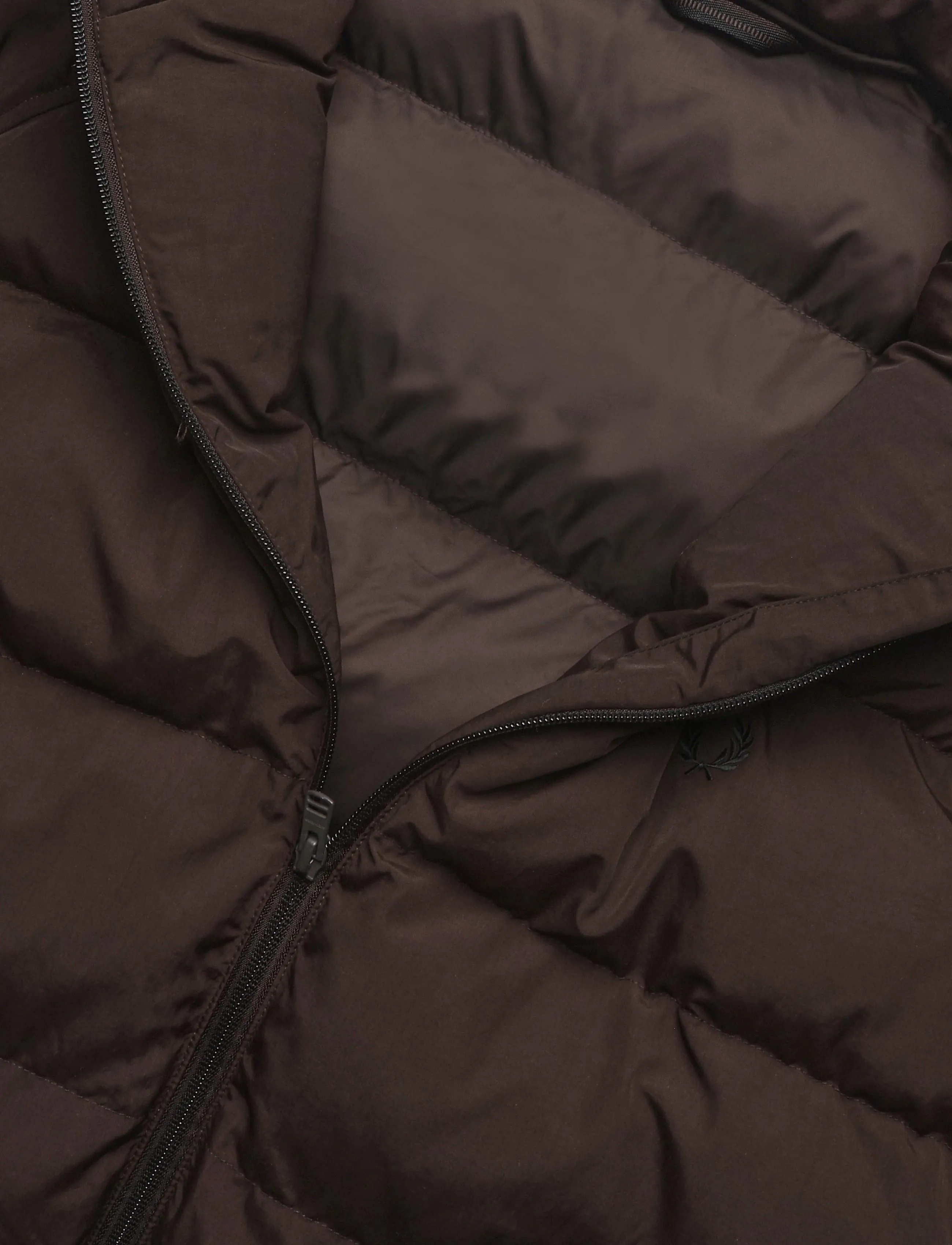Fred Perry - RAGLAN SLEEVE PADDED JACKET - dunjakker - rich brown - 4