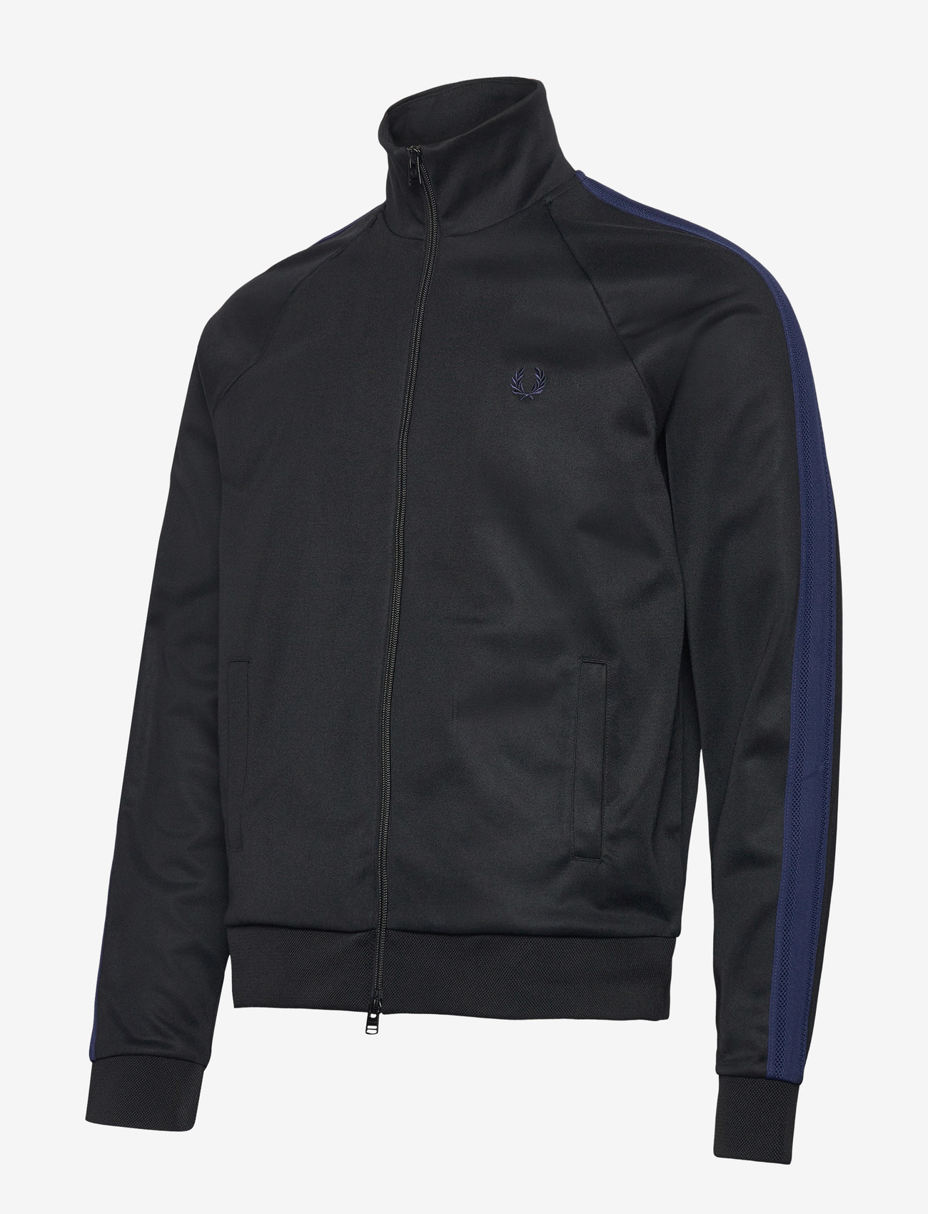 Fred Perry - MESH TAPED TRACK JKT - shop efter anledning - black - 1
