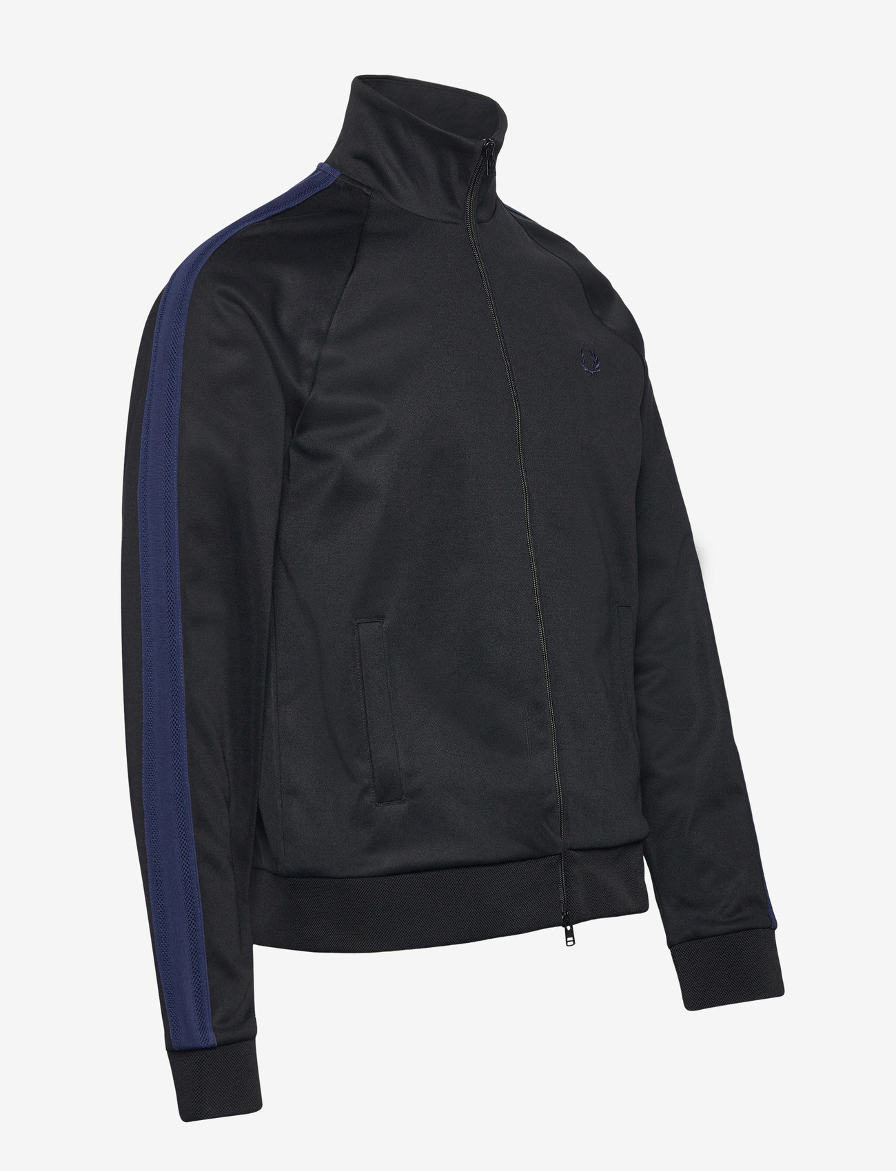 Fred Perry - MESH TAPED TRACK JKT - shop efter anledning - black - 2