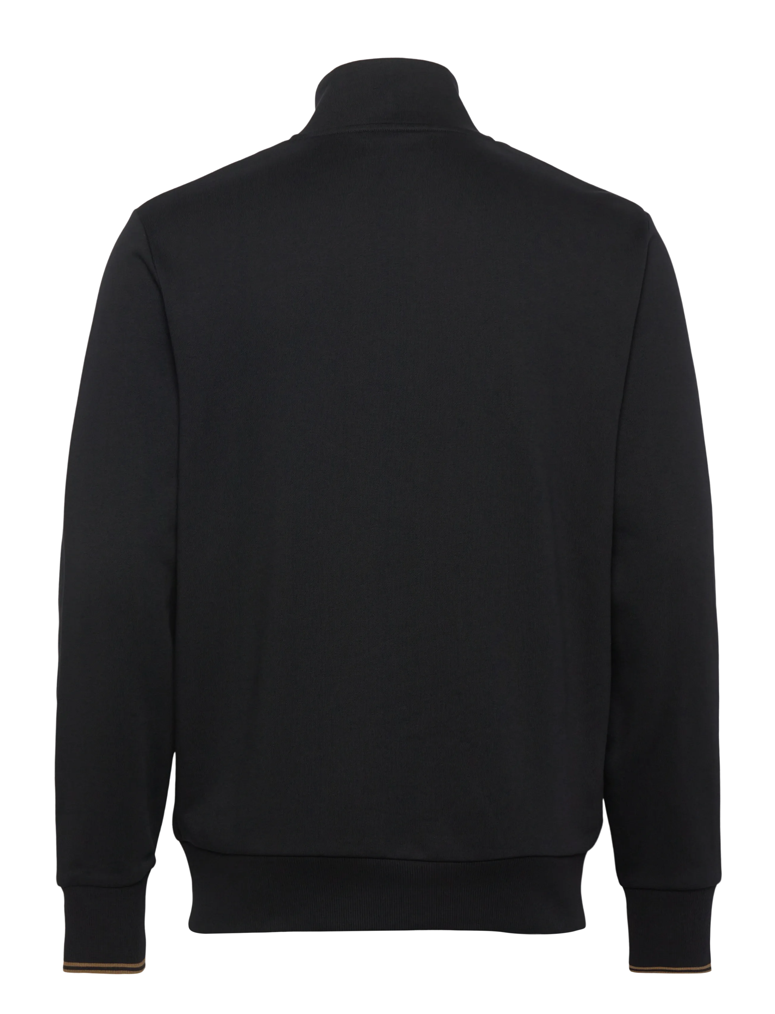 Fred Perry - ZIP THROUGH SWEATSHIRT - svetarit - black - 1