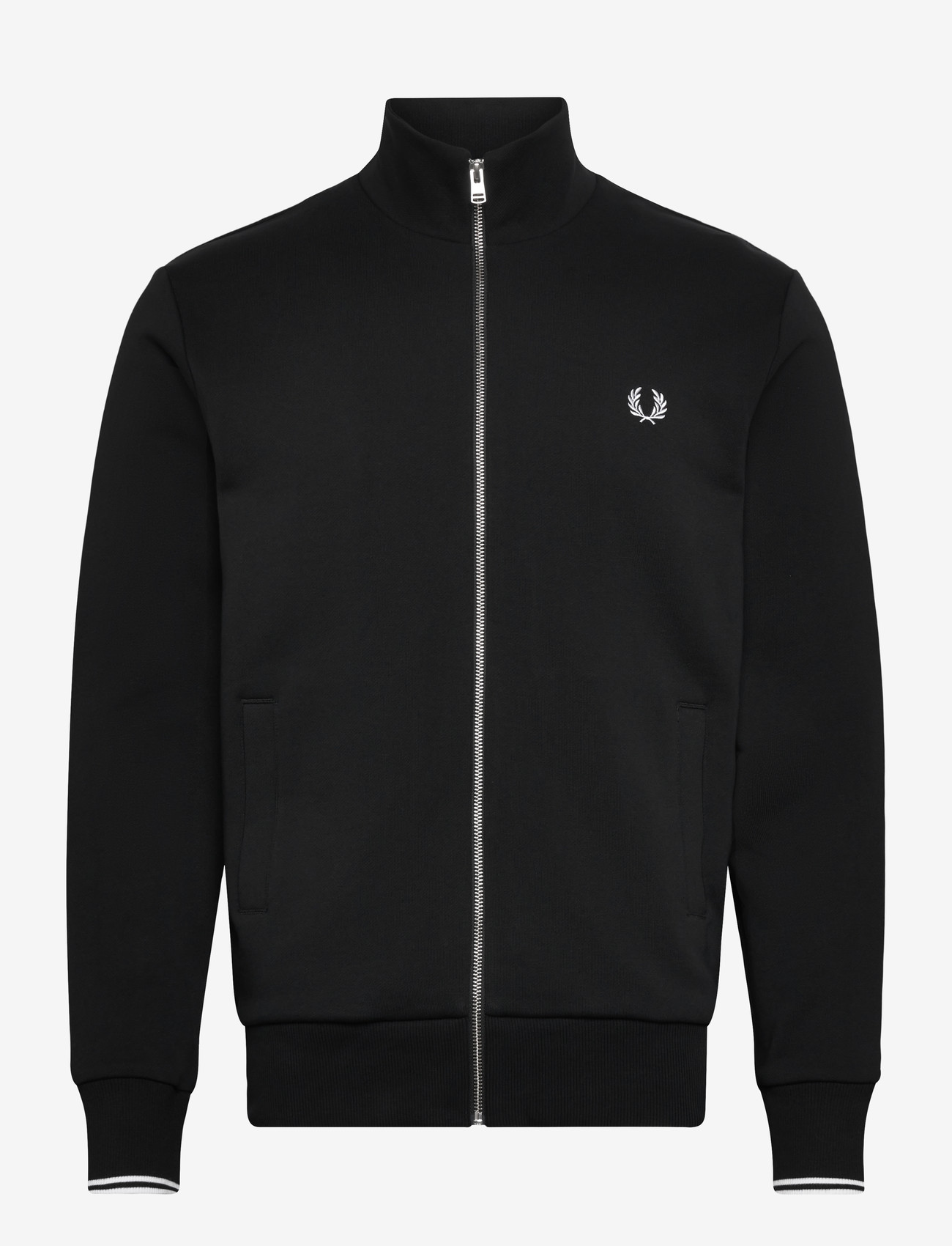 Fred Perry - ZIP THROUGH SWEATSHIRT - nach anlass kaufen - black - 0