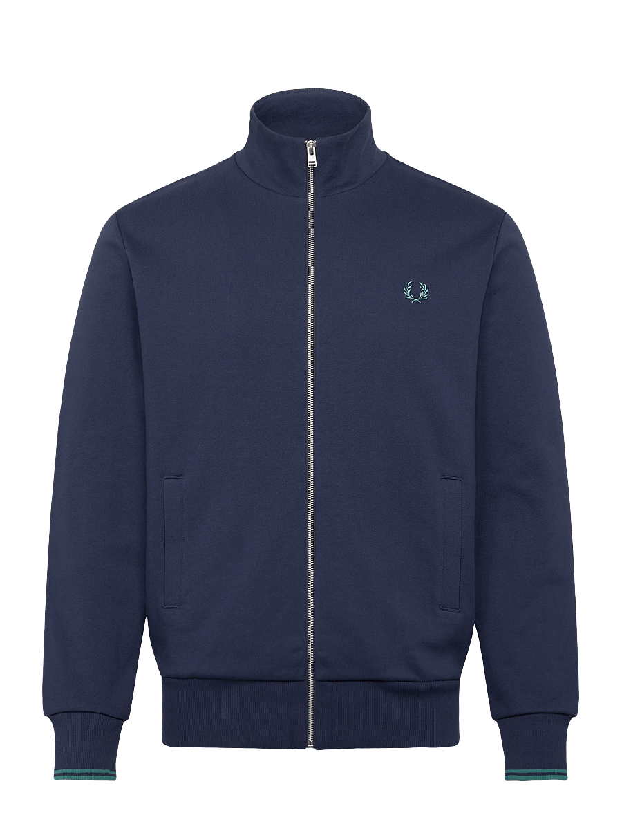 Fred Perry - ZIP THROUGH SWEATSHIRT - sweatshirts - tennis blue - 1
