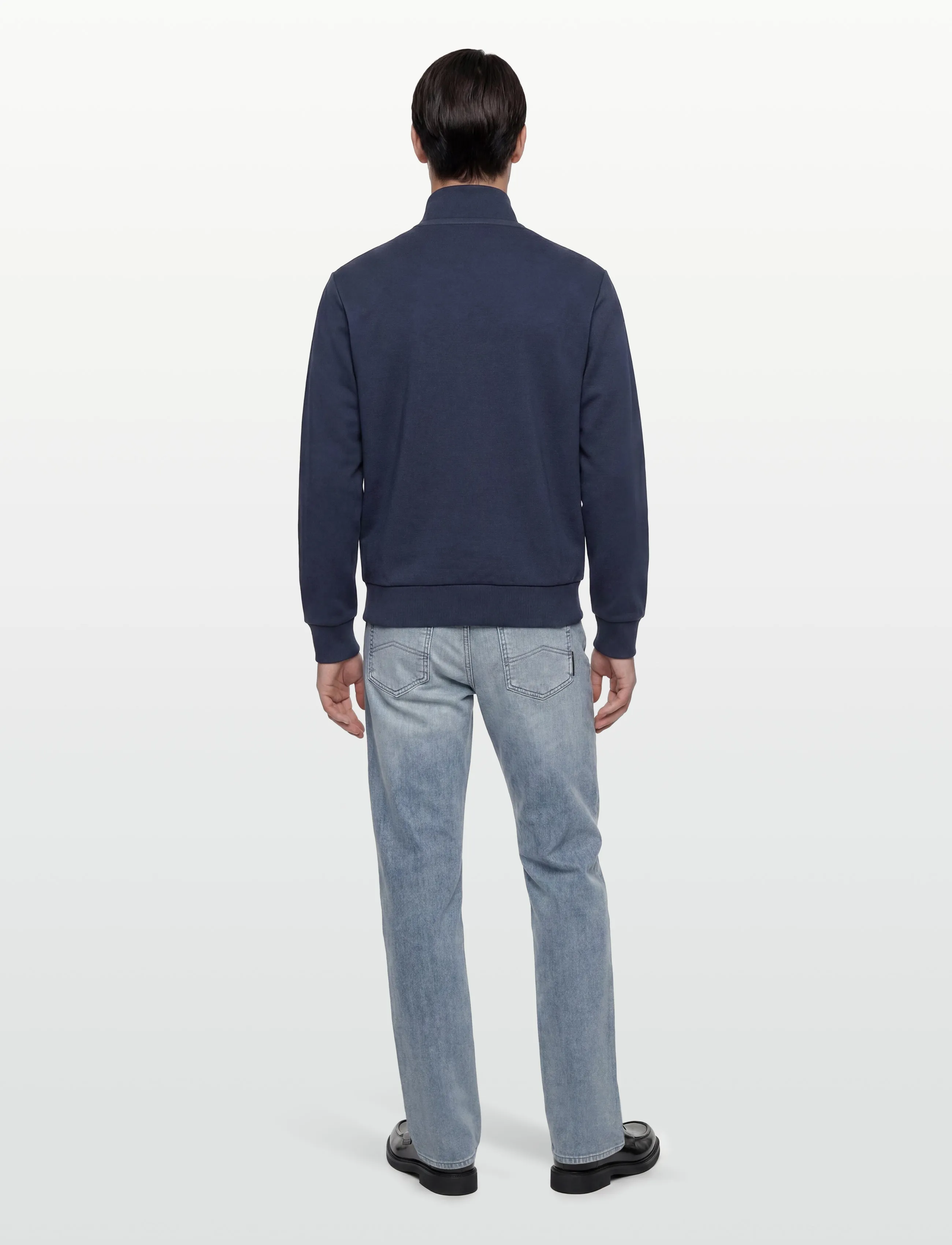 Fred Perry - ZIP THROUGH SWEATSHIRT - sweatshirts - tennis blue - 4