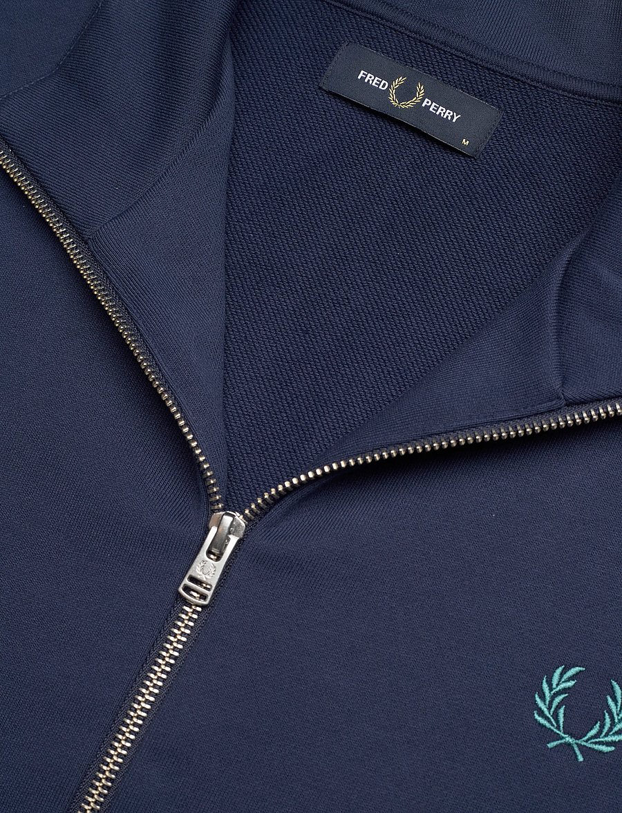 Fred Perry - ZIP THROUGH SWEATSHIRT - sweatshirts - tennis blue - 5