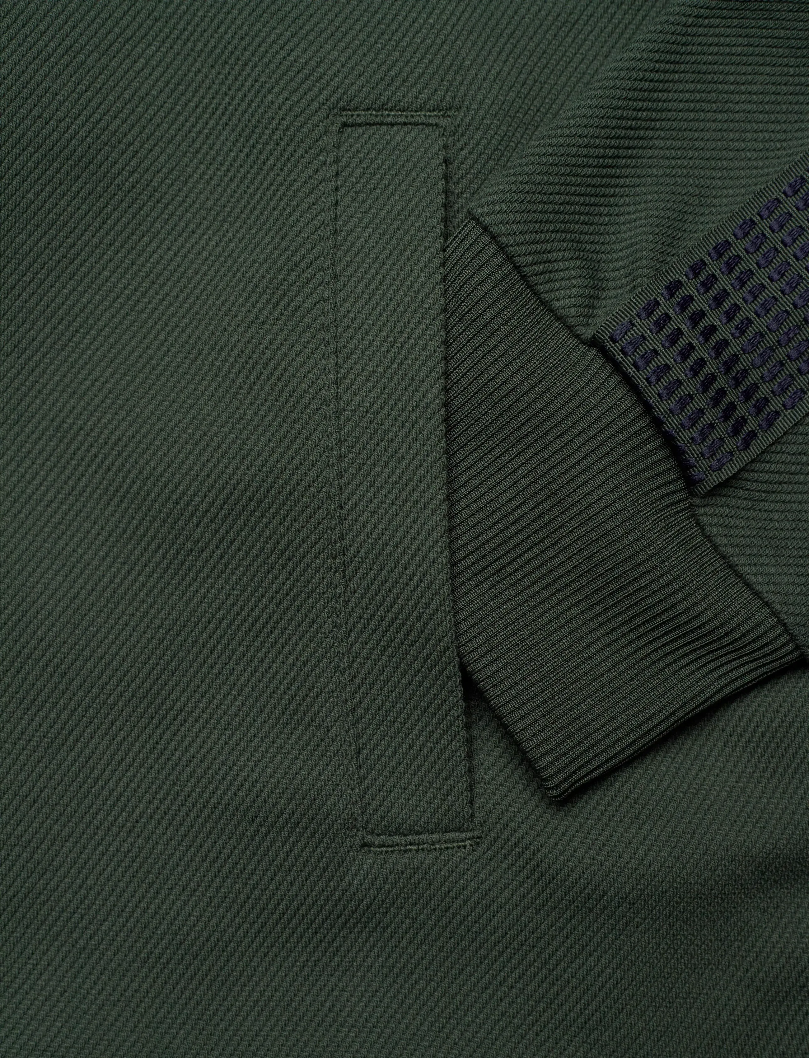 Fred Perry - DASH TAPED TRACK JACKET - court green - 3