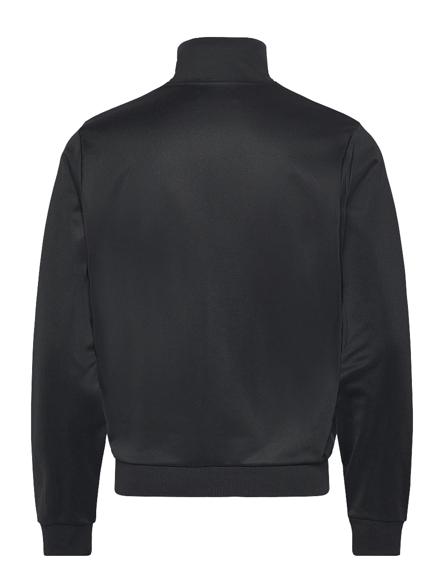 Fred Perry - KNITTED FRONT TRACK JACKET - sweatshirts - black - 2