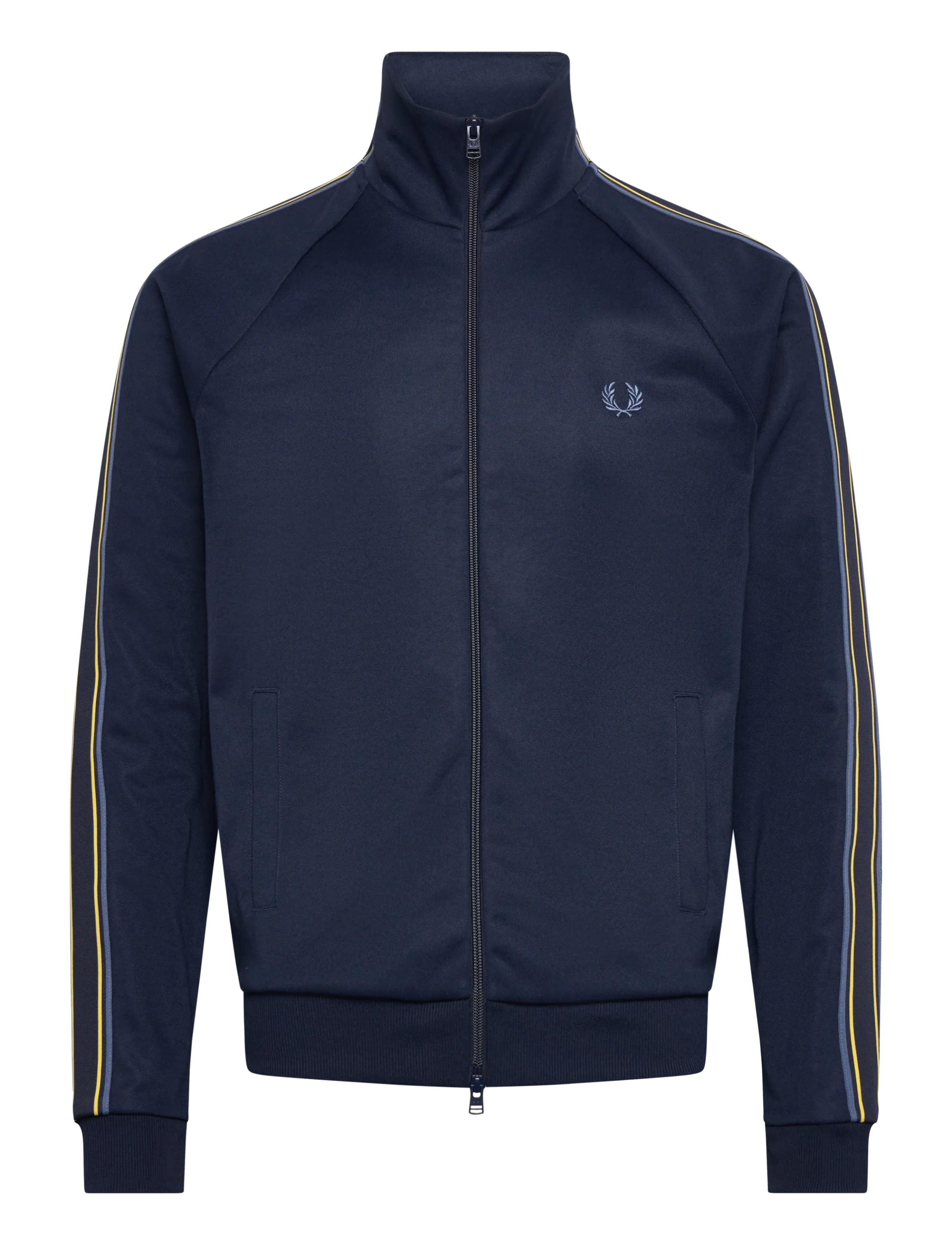 Fred Perry TRAMLINE TAPE TRACK JKT - Sweatshirts & hættetrøjer - TENNIS BLUE / navy